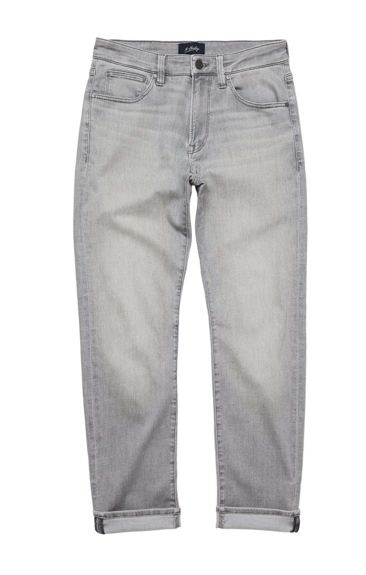 Courage Straight Leg Jeans (Light Grey Urban)