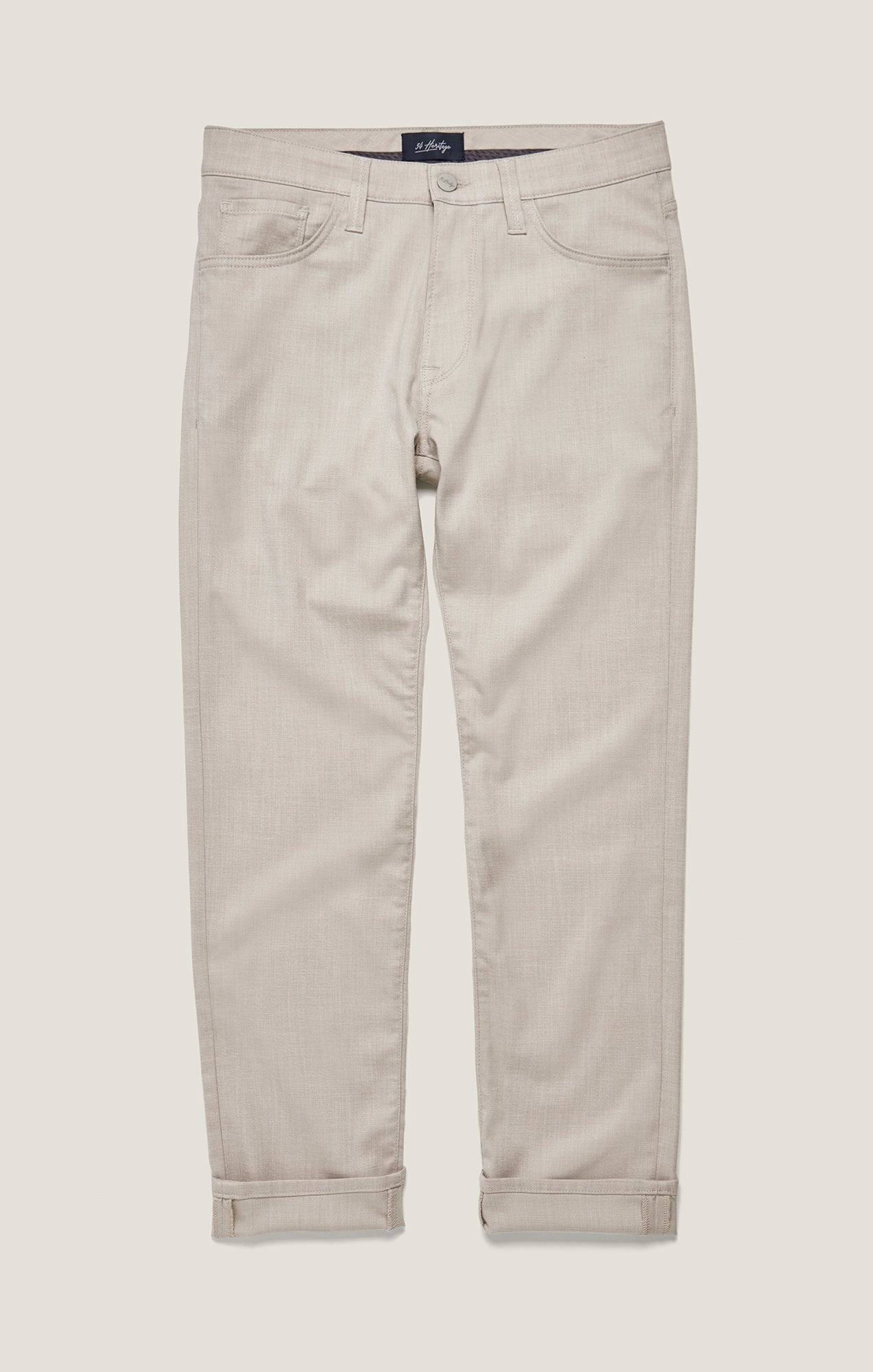 Courage Straight Leg Pants (Cream Cross Twill)
