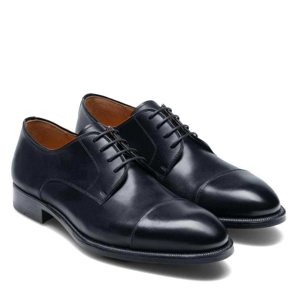Harlan Cap Toe (Black)