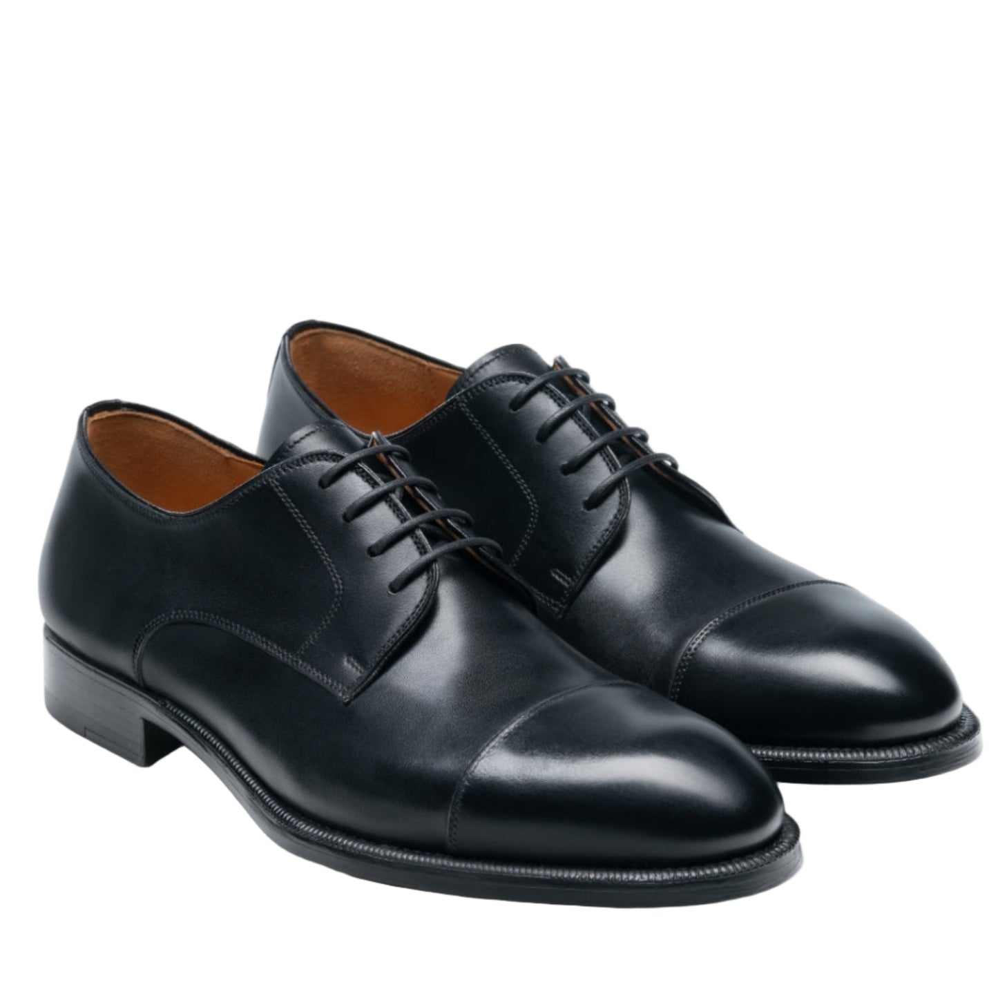 Harlan Cap Toe (Black)