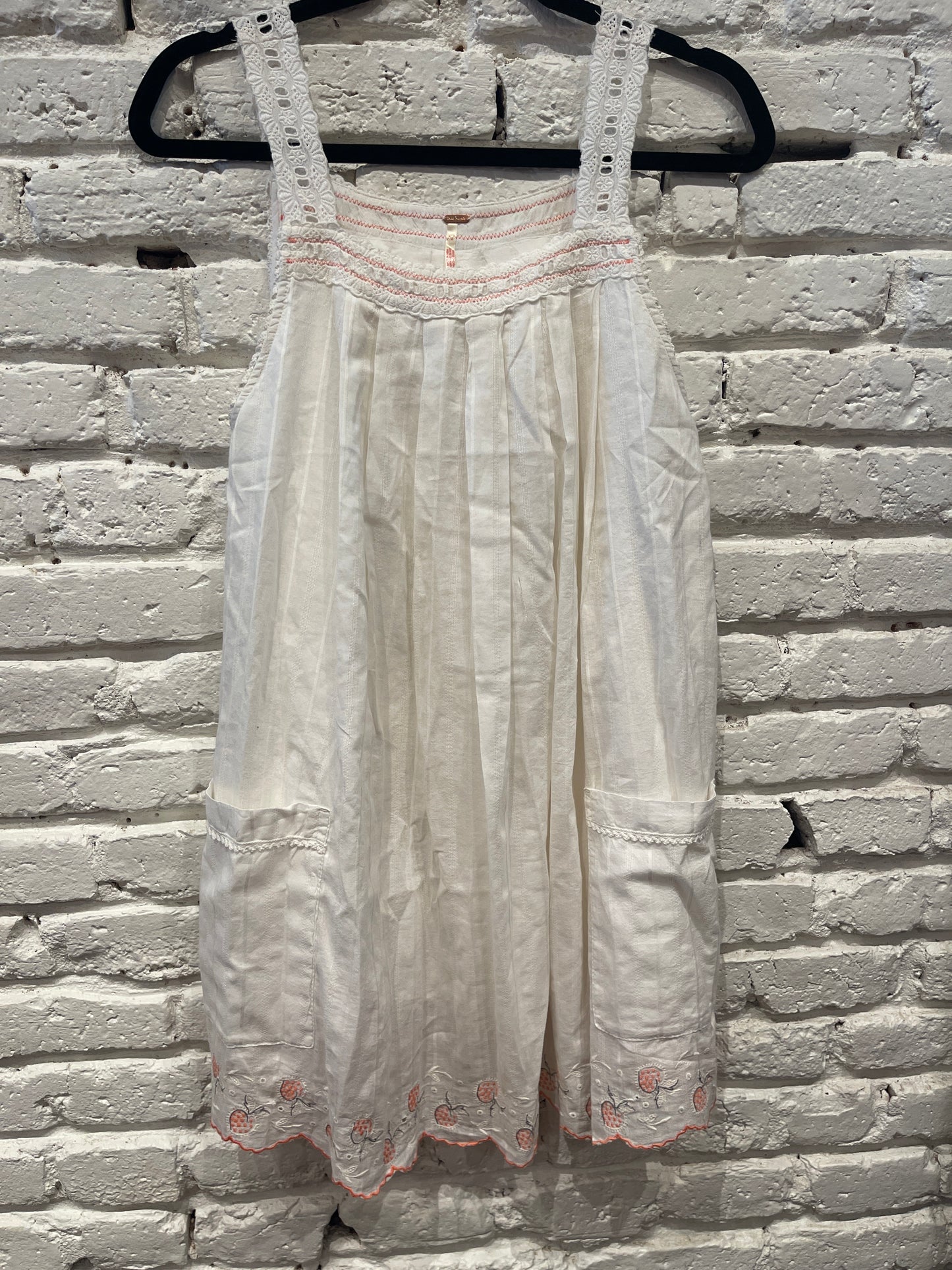 LATECIA EMBROIDERED MINI / IVORY