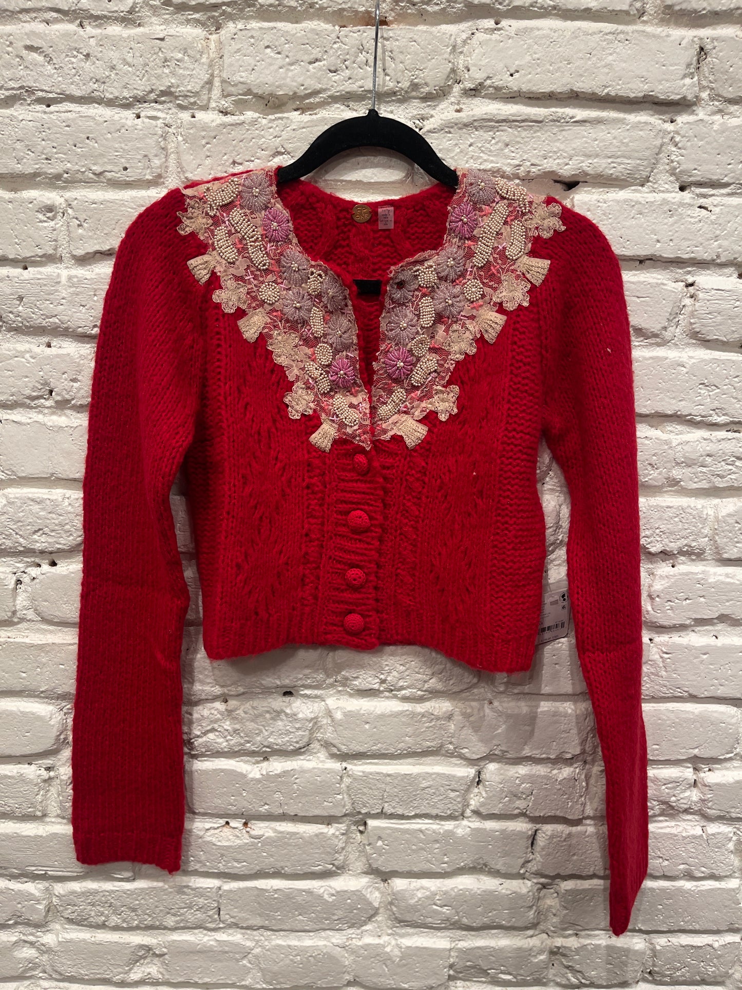 PIXIE CARDI / RED
