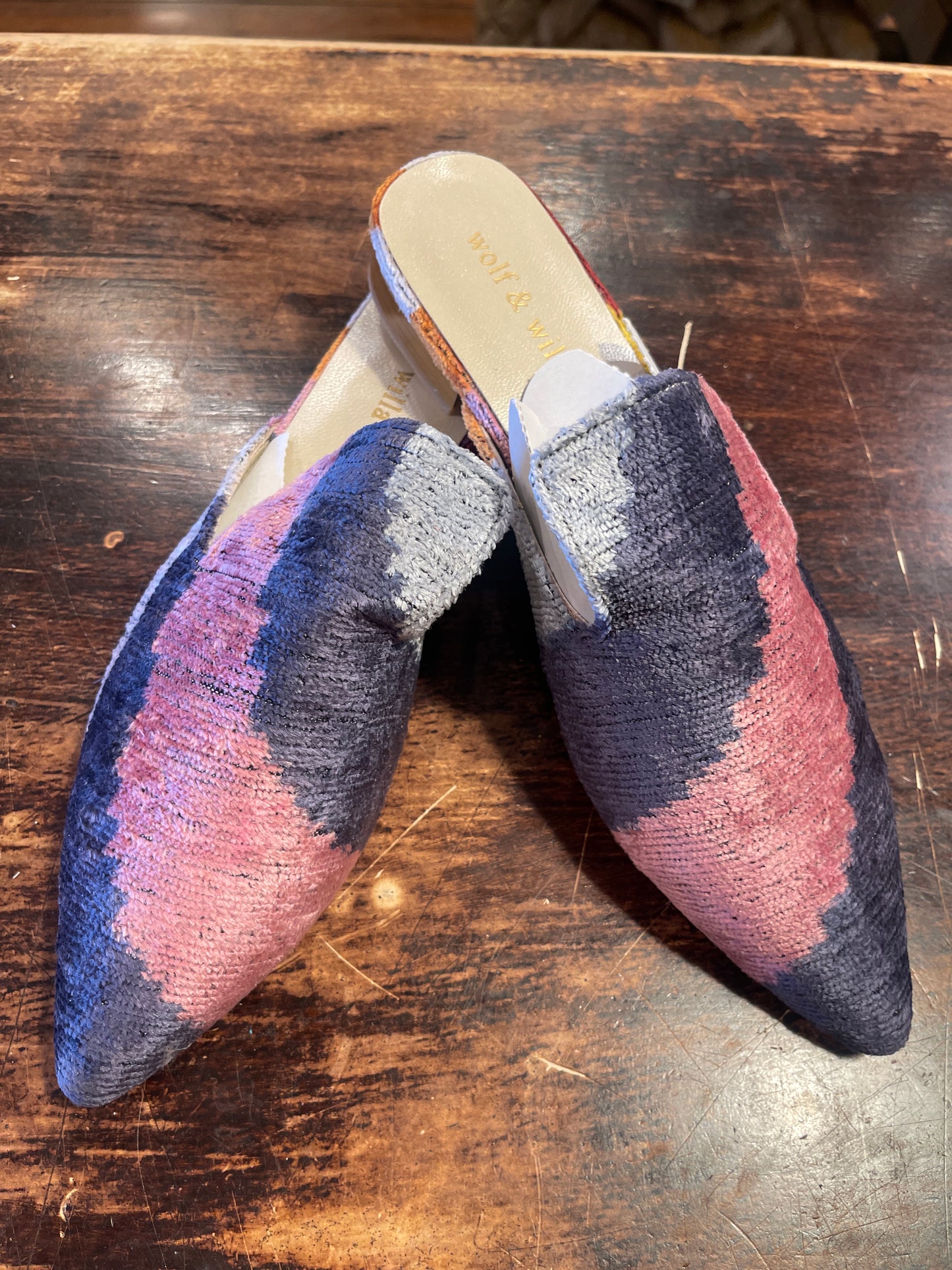 ART DECO POINTED MULE
