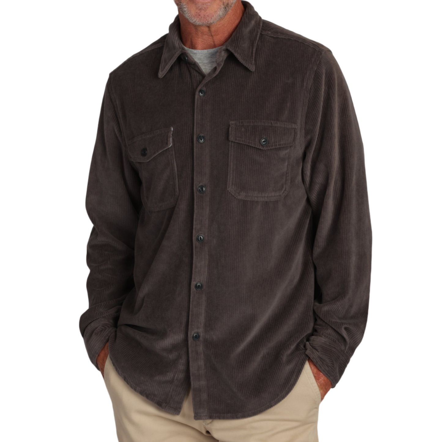 Best Stretch Cord Shirt (Harley Black)