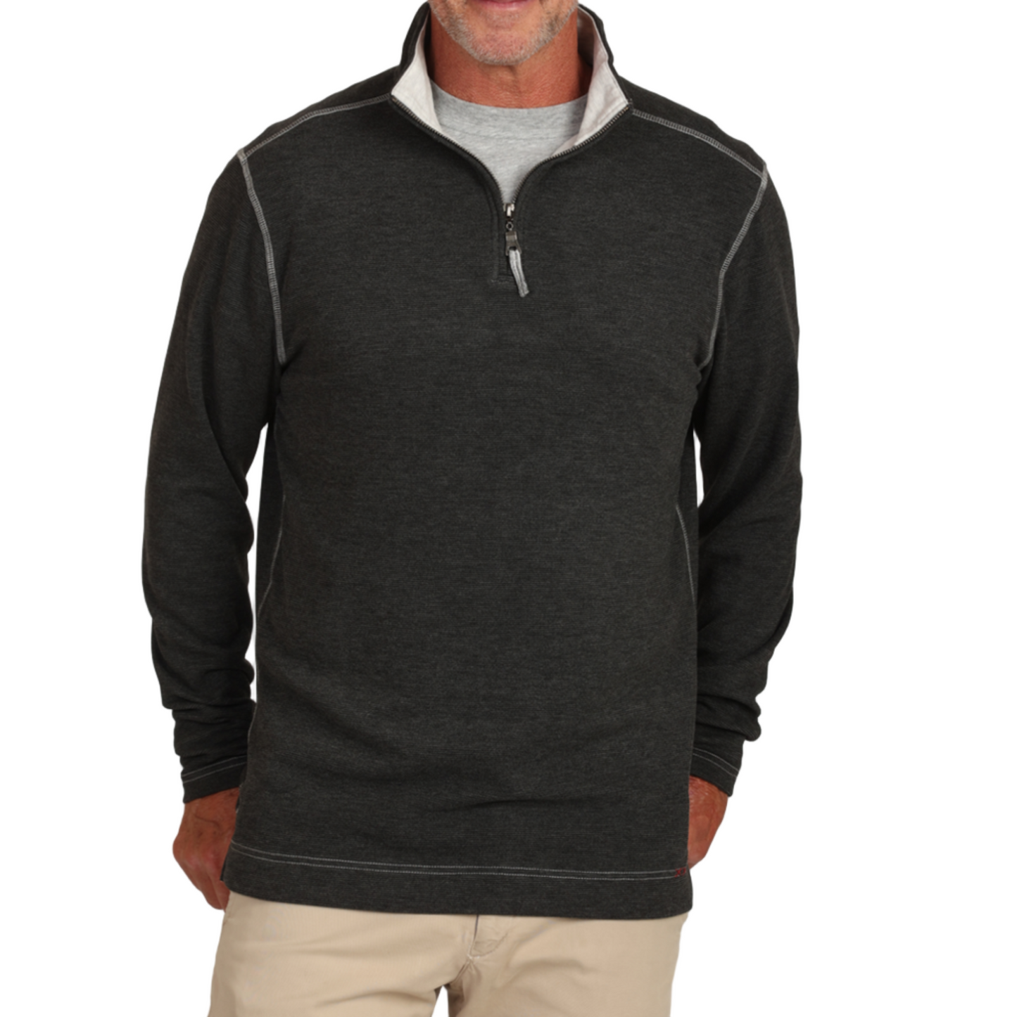 Daybreak ¼ Zip Pullover (Charcoal)