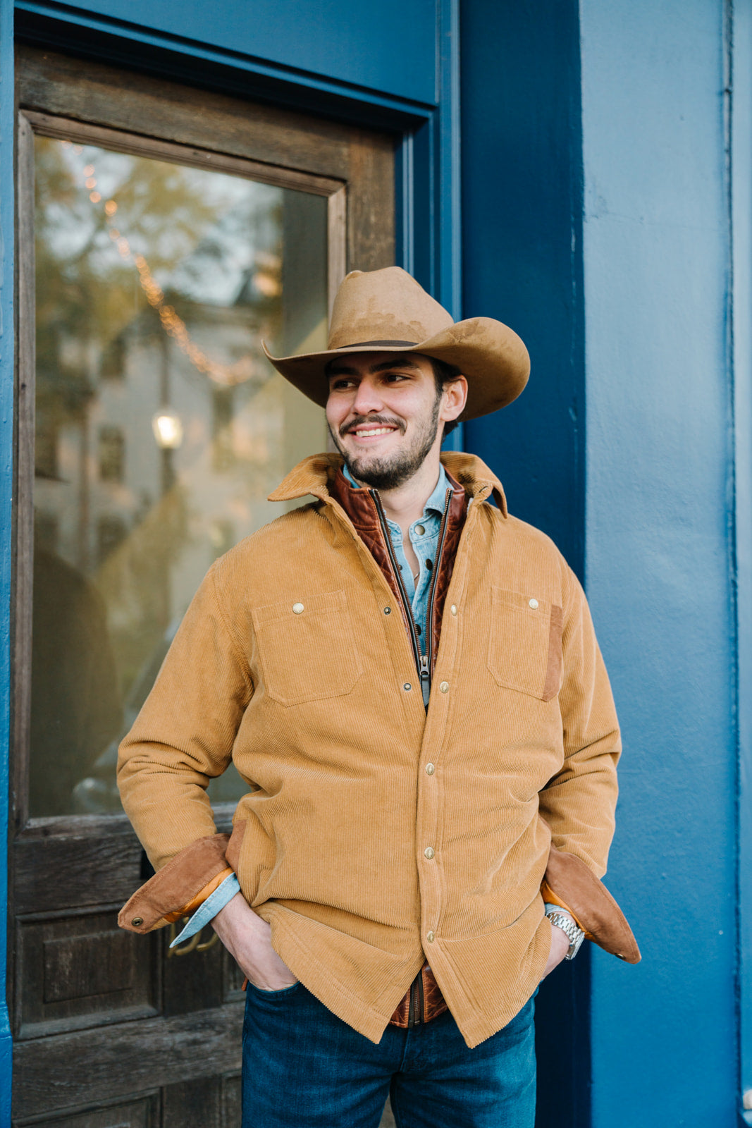 Corduroy Shirt Jacket (Three Colors)