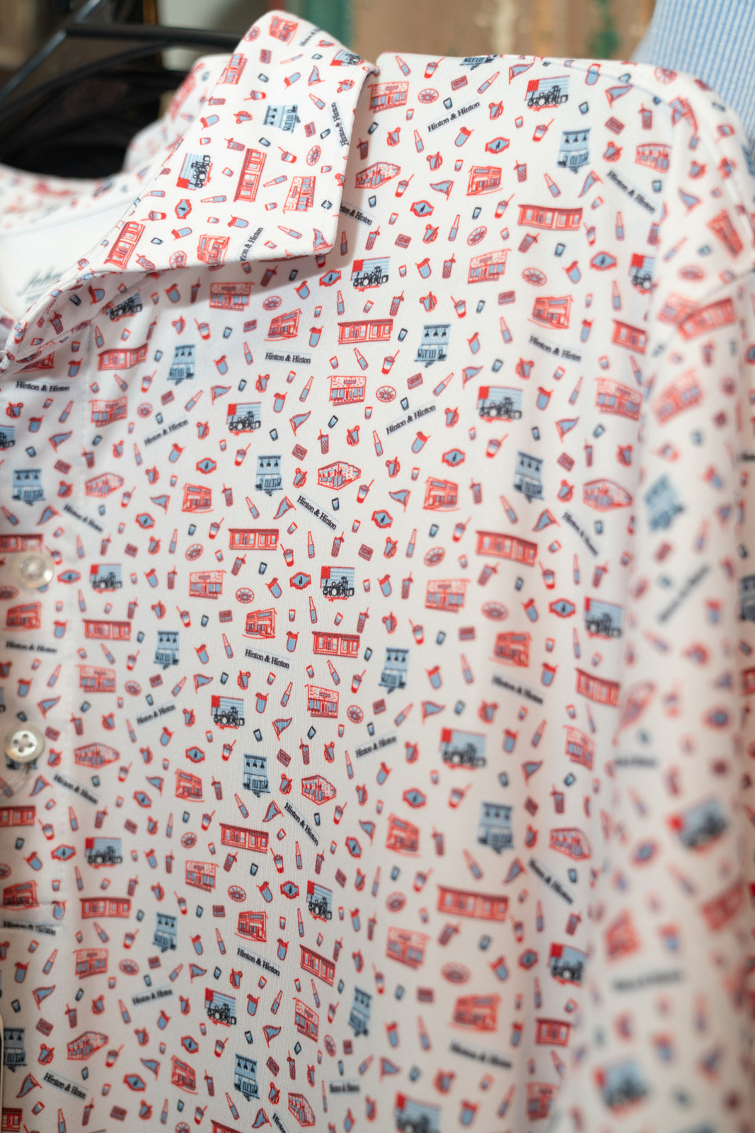 Tipsy Shopping Polo (White)