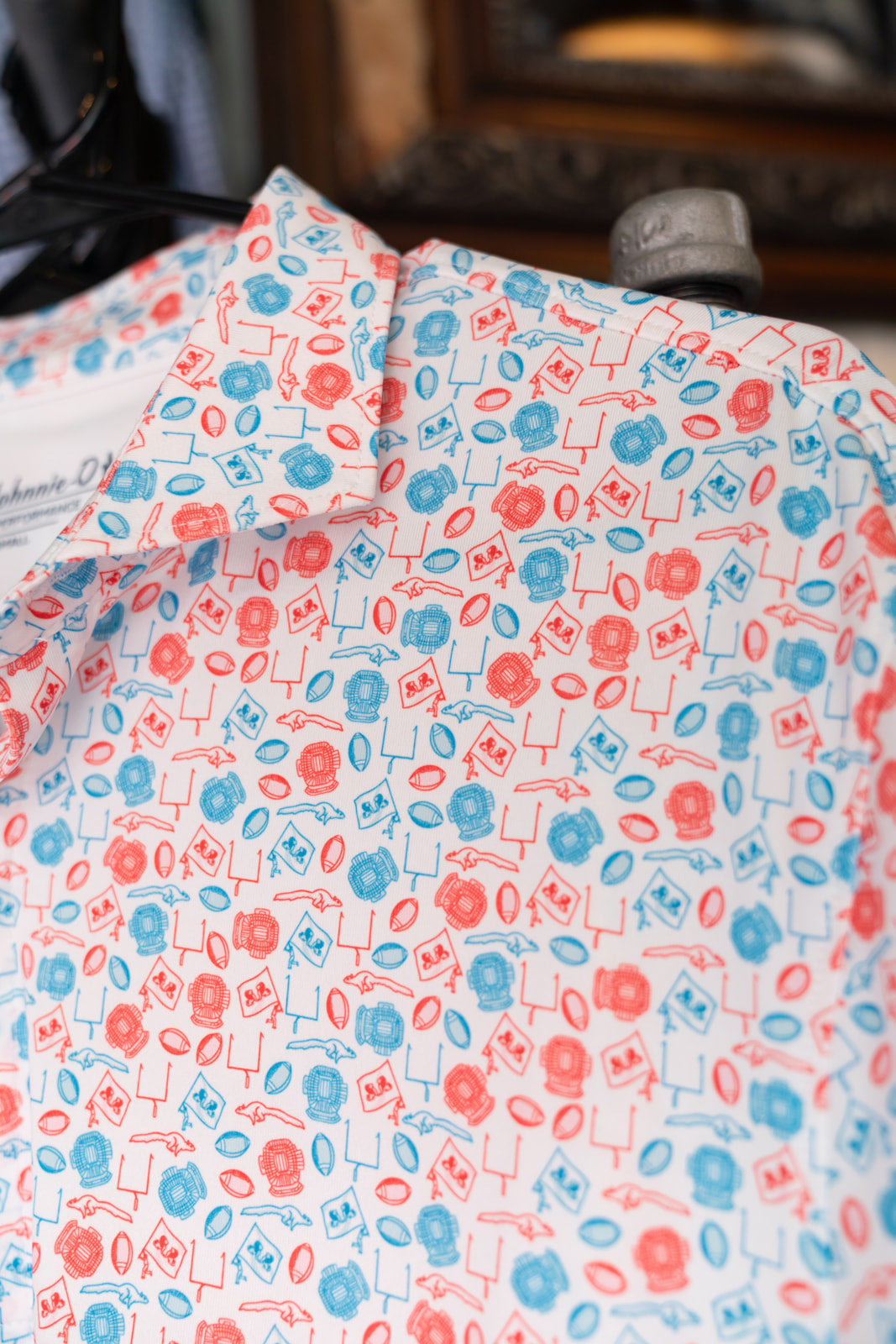 Squirrel Delay Polo (White)