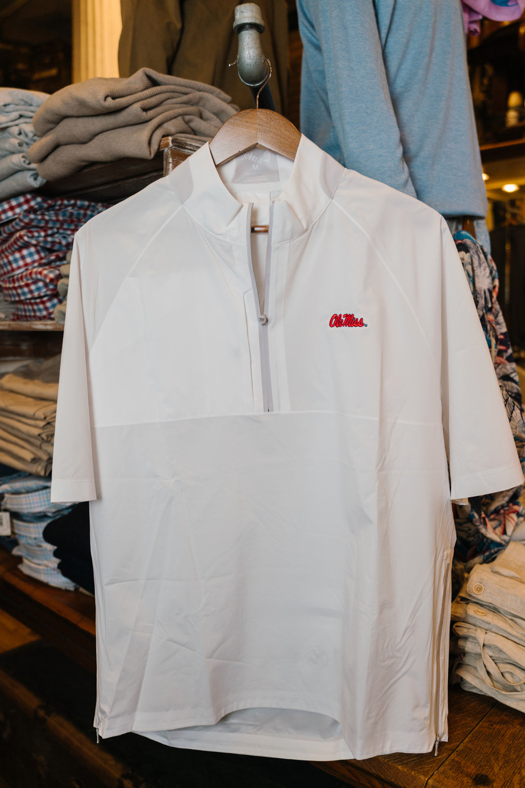Ole Miss Stealth Stowable (White)