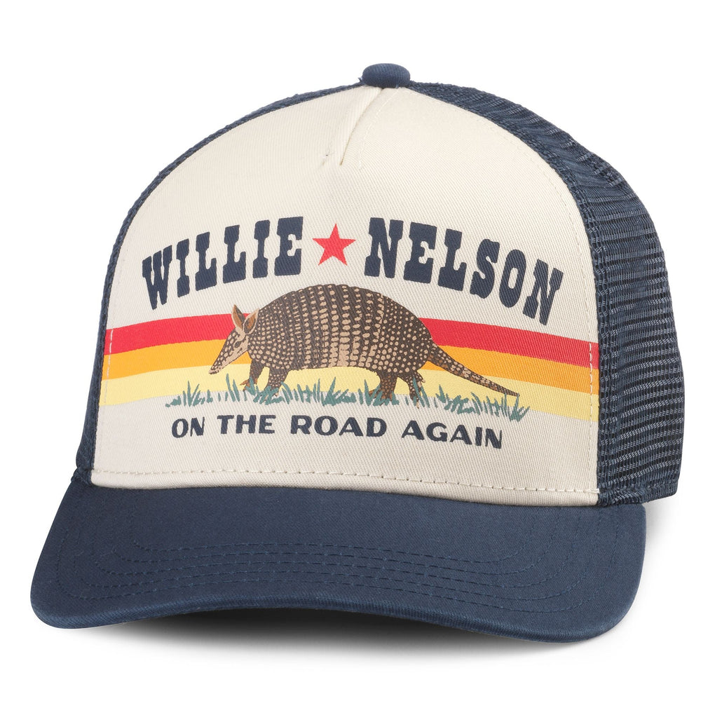 Sinclair Hat - Willie Nelson (Navy/Ivory)