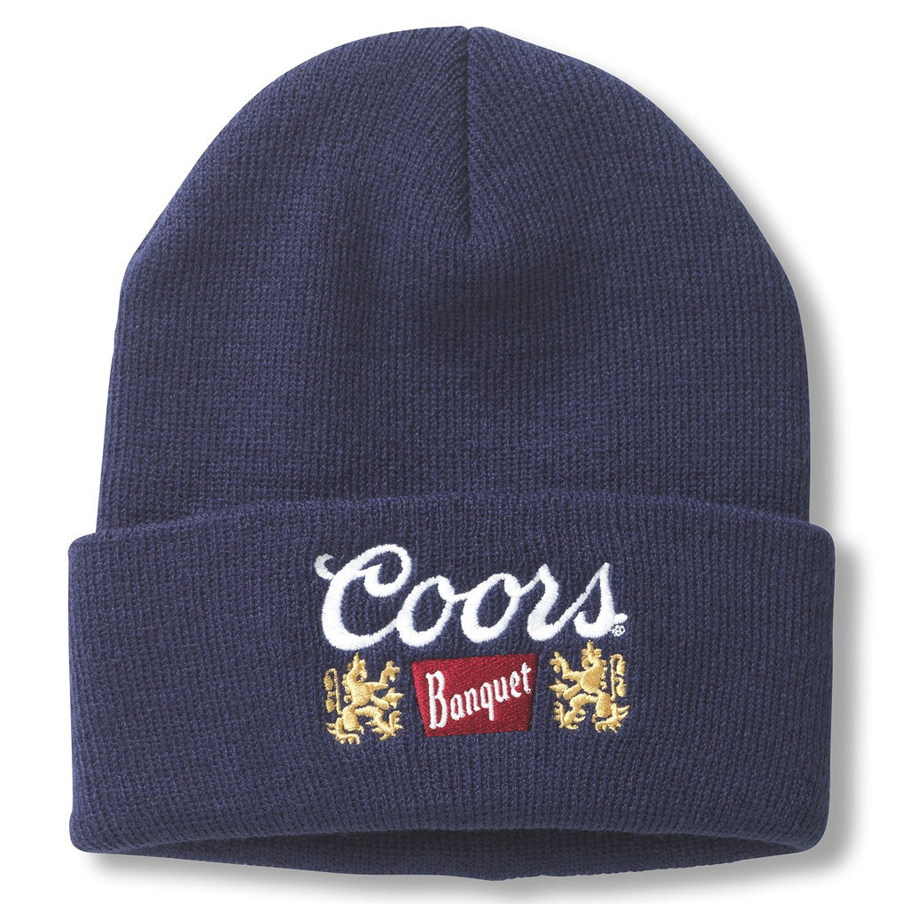 Cuffed Knit Beanie - Coors Banquet (Navy)