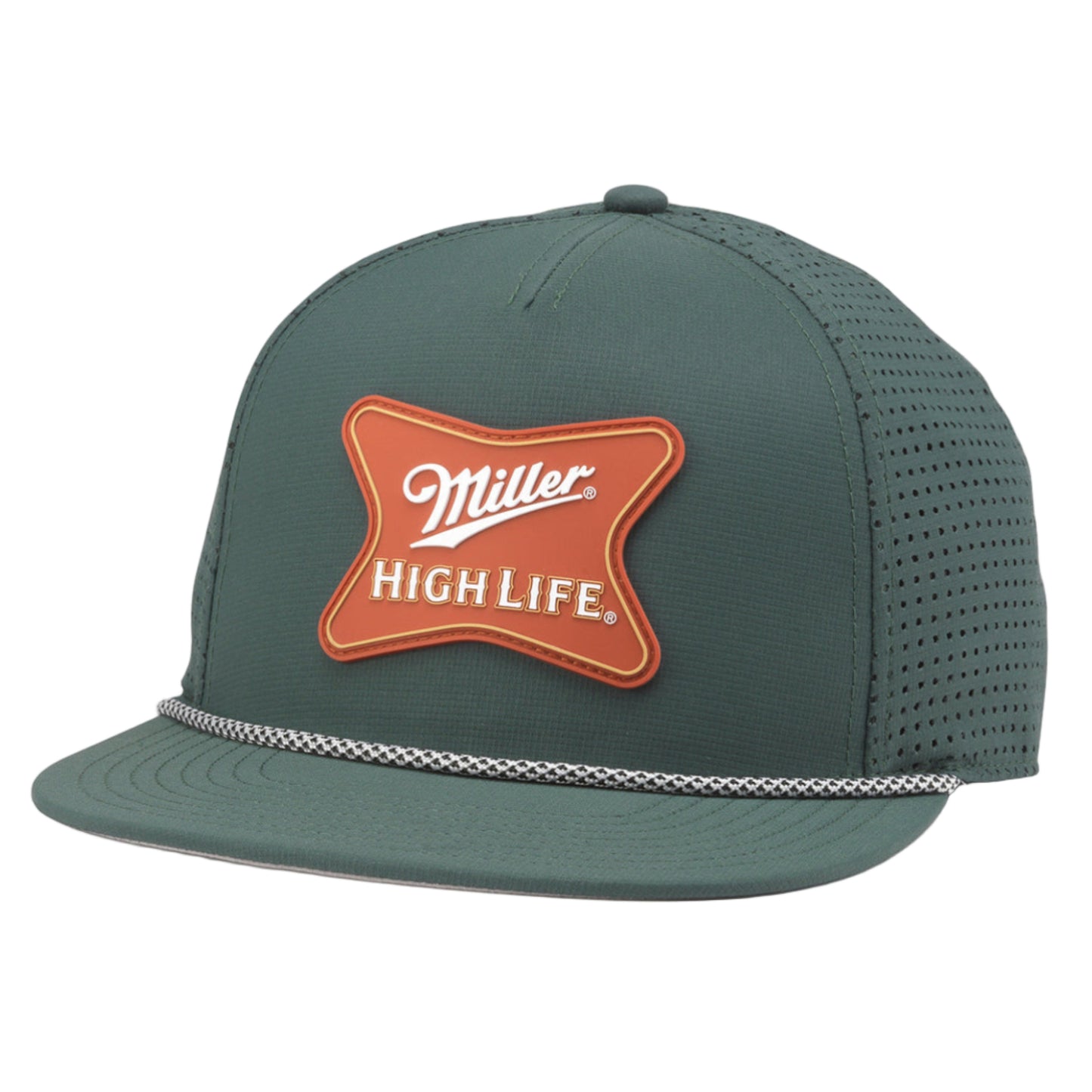 Buxton Pro Hat - Miller High Life (Dark Green)