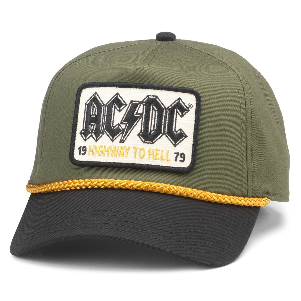 Roscoe Hat - ACDC (Army Green/Black)