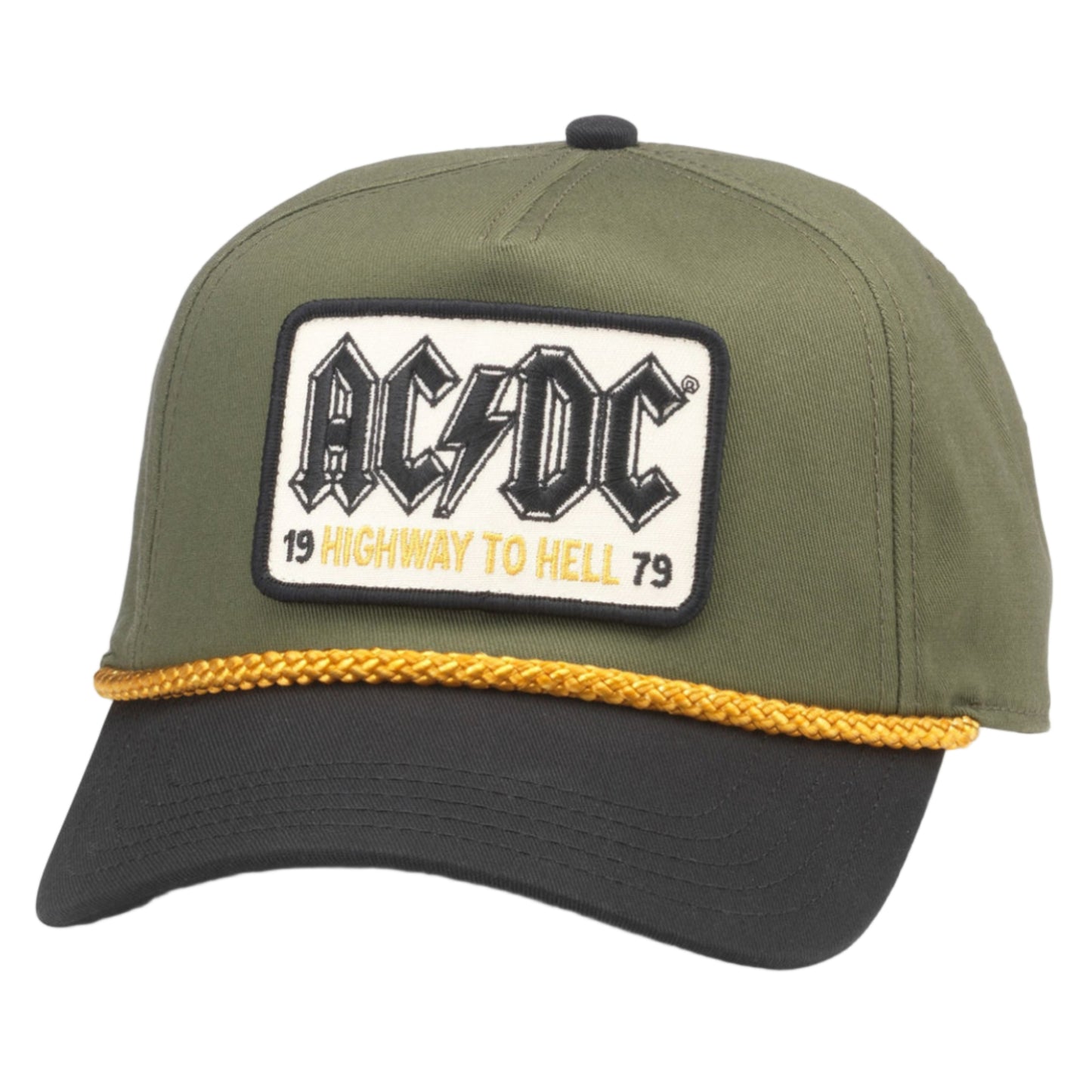 Roscoe Hat - ACDC (Army Green/Black)