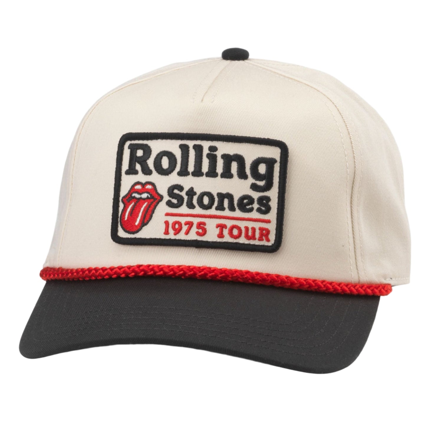 Roscoe Hat - The Rolling Stones 1975 Tour (Ivory/Black)
