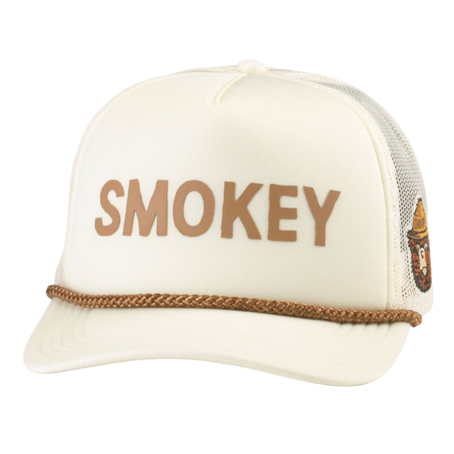 Foamy Roscoe Hat - Smokey Bear (Ivory)