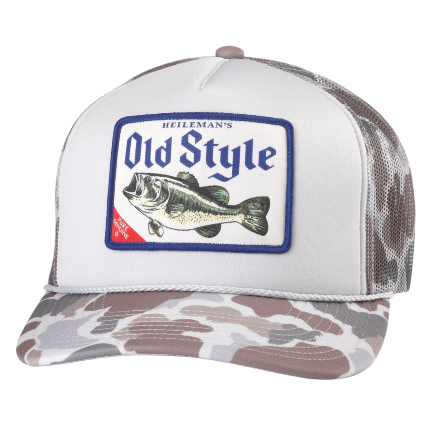 Mallard Foamy Hat - Old Style (Gray)