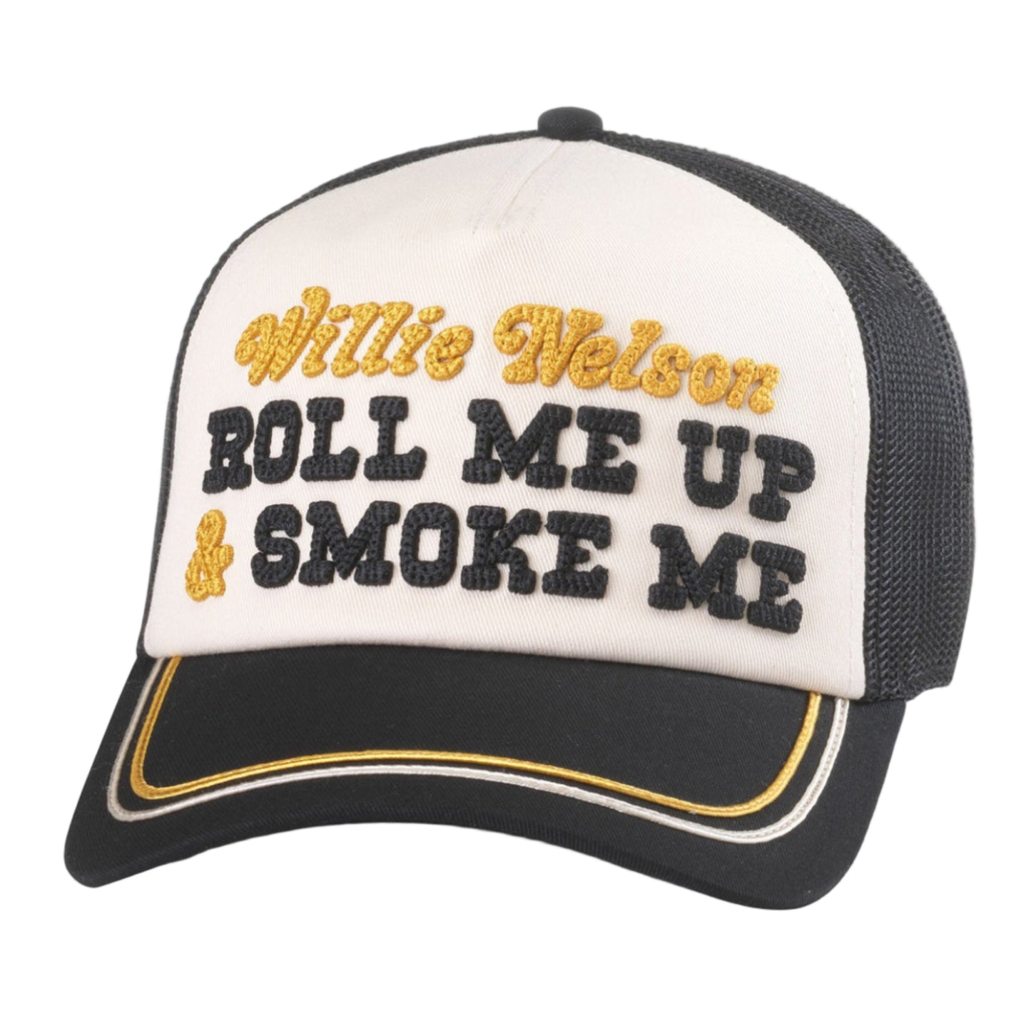 Radler Hat - Willie Nelson (Black/Ivory)