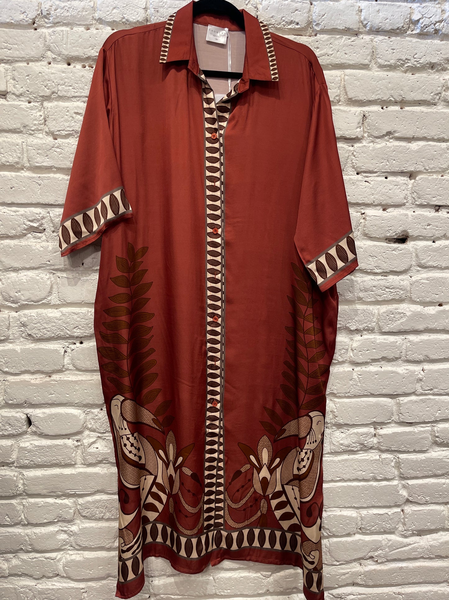 MARRAKESH DRESS BRICK A092