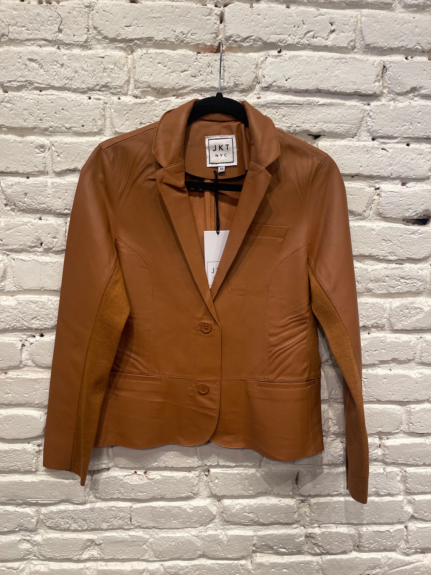 ALLISON BLAZER CARAMEL