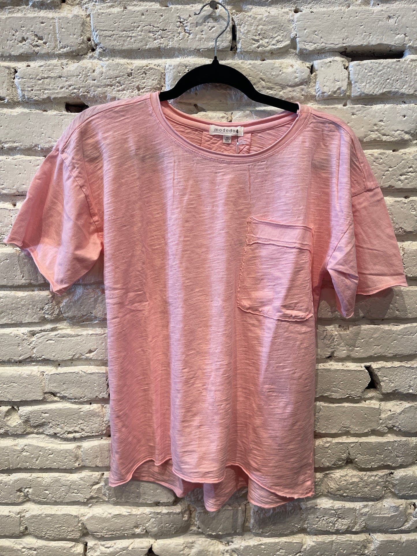 HALF SLEEVE TEE PINK FLING