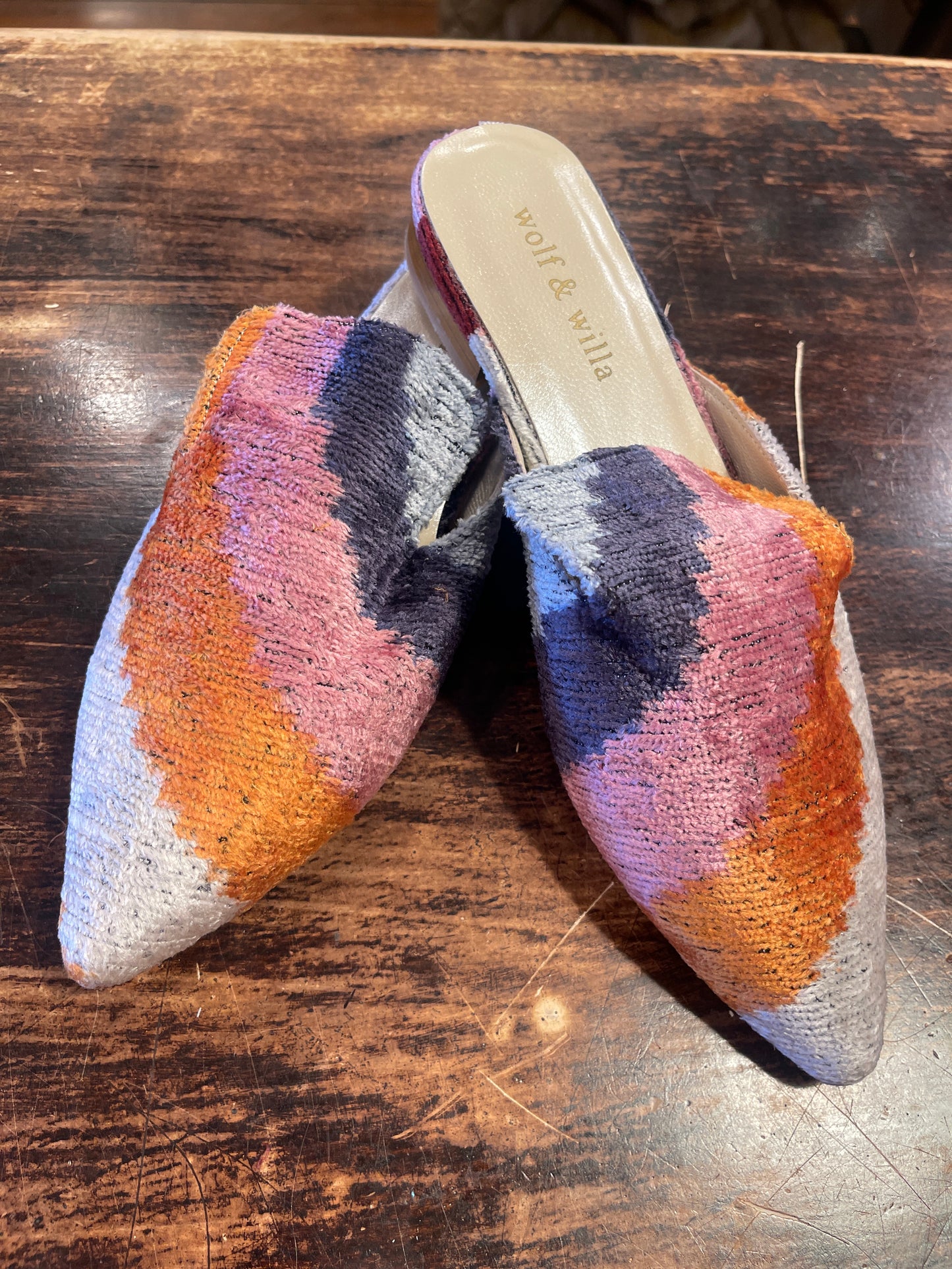ART DECO POINTED MULE