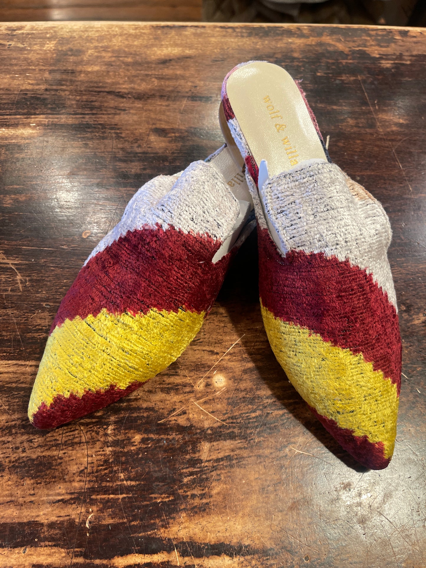 ART DECO POINTED MULE