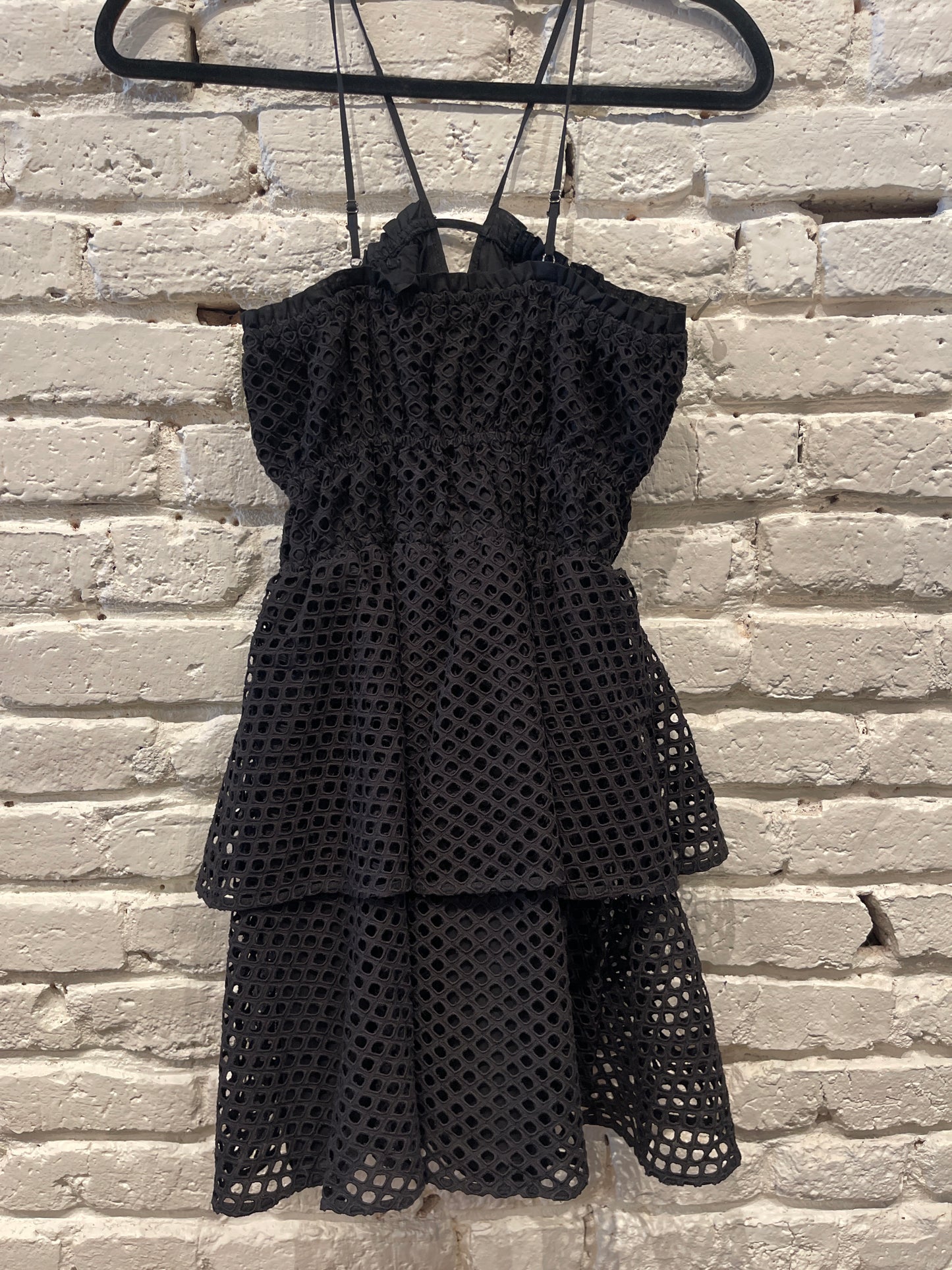 BARI HALTER DRESS BLACK