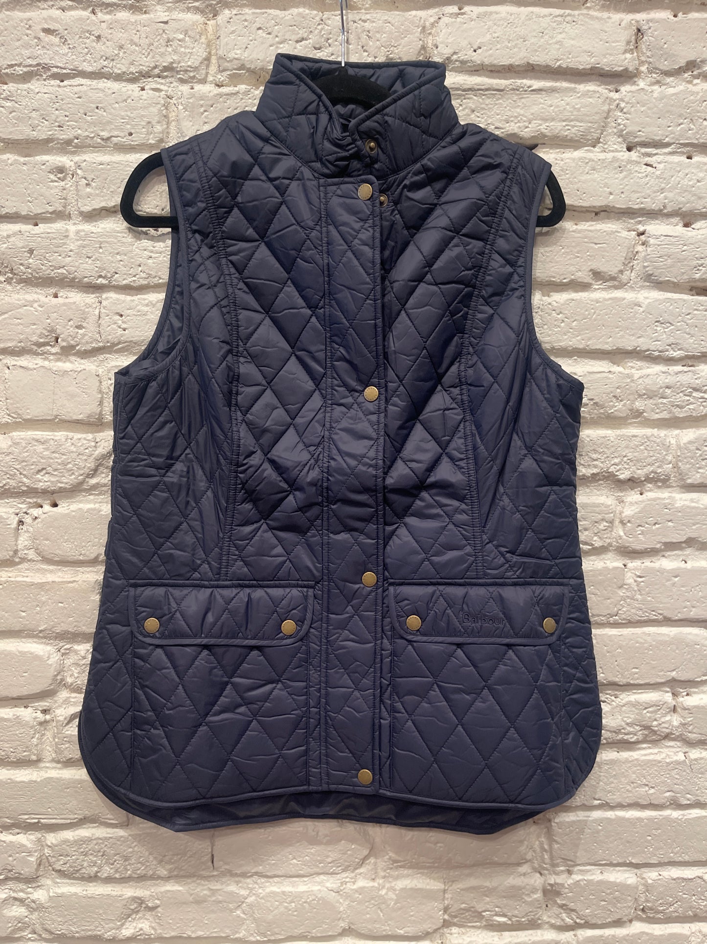OTTERBURN QUILTED VEST NAVY