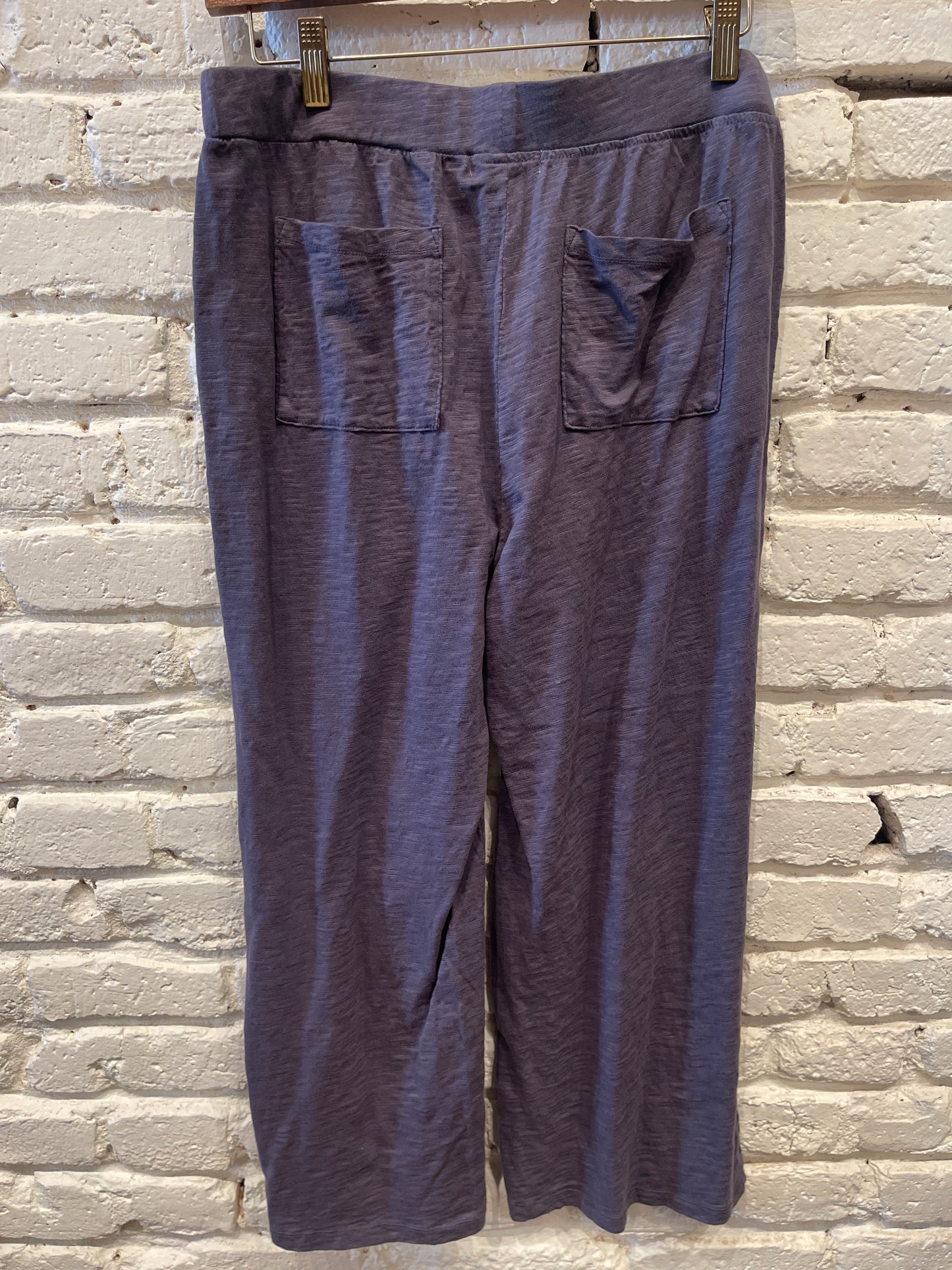 WIDE LEG CROPPED PANTS STEEL ARMOR