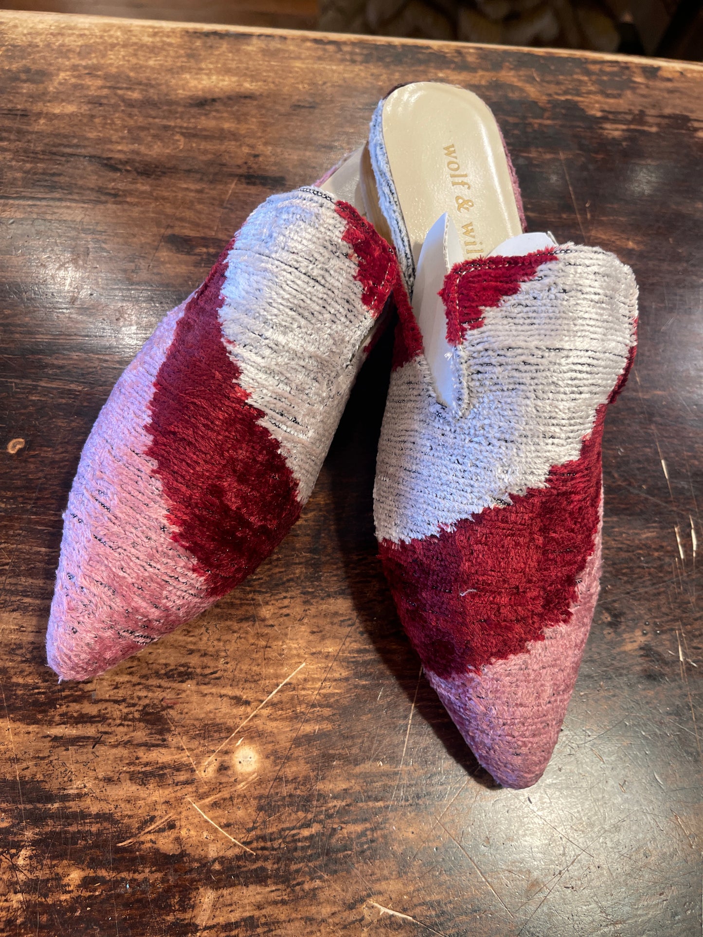 ART DECO POINTED MULE