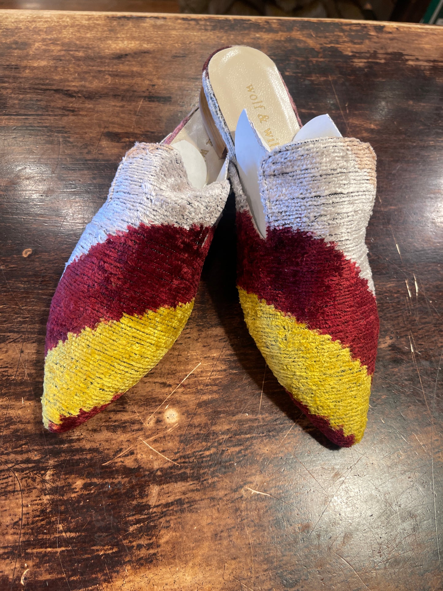 ART DECO POINTED MULE