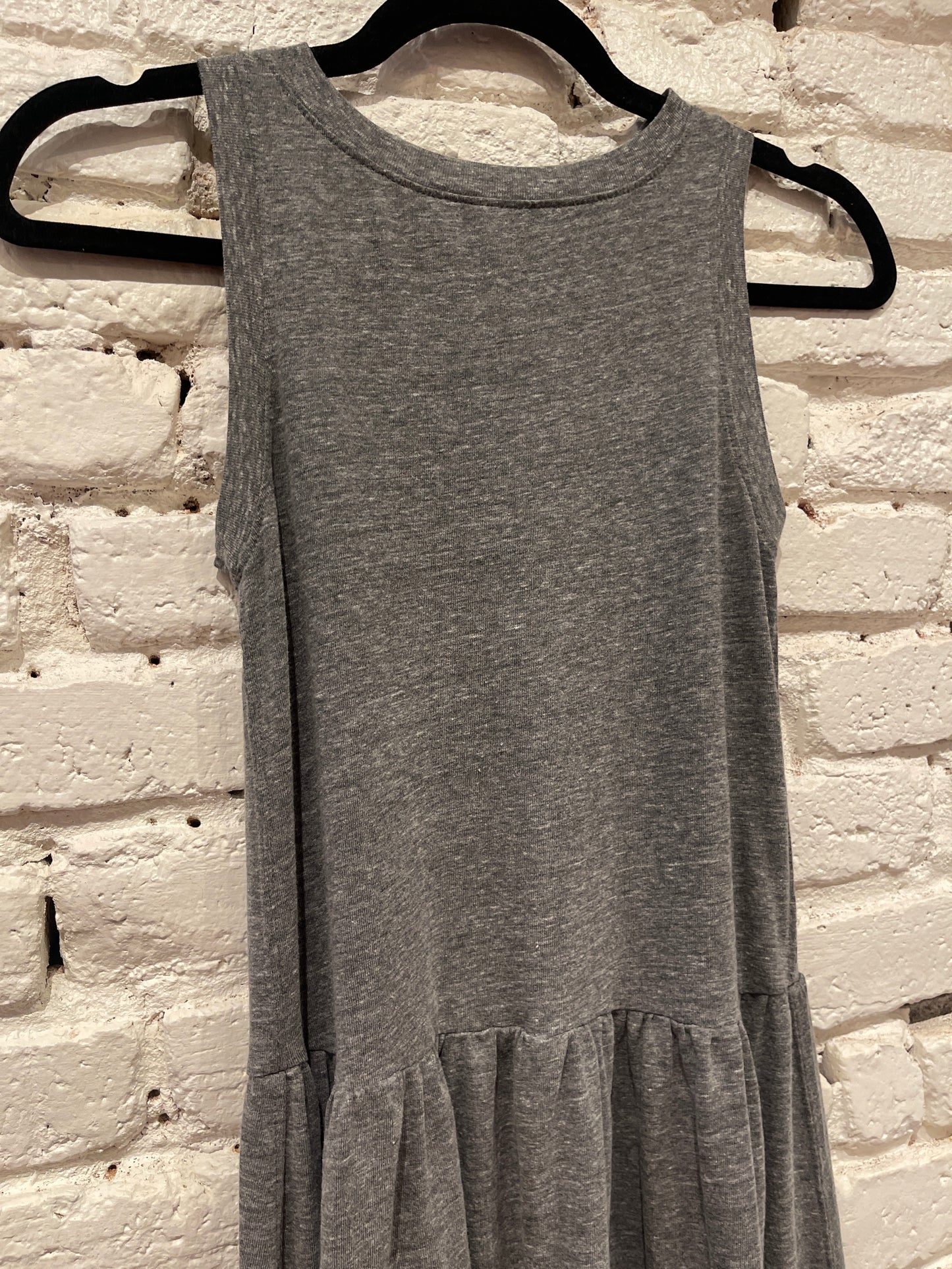 EVA TANK DRESS HEATHER GREY