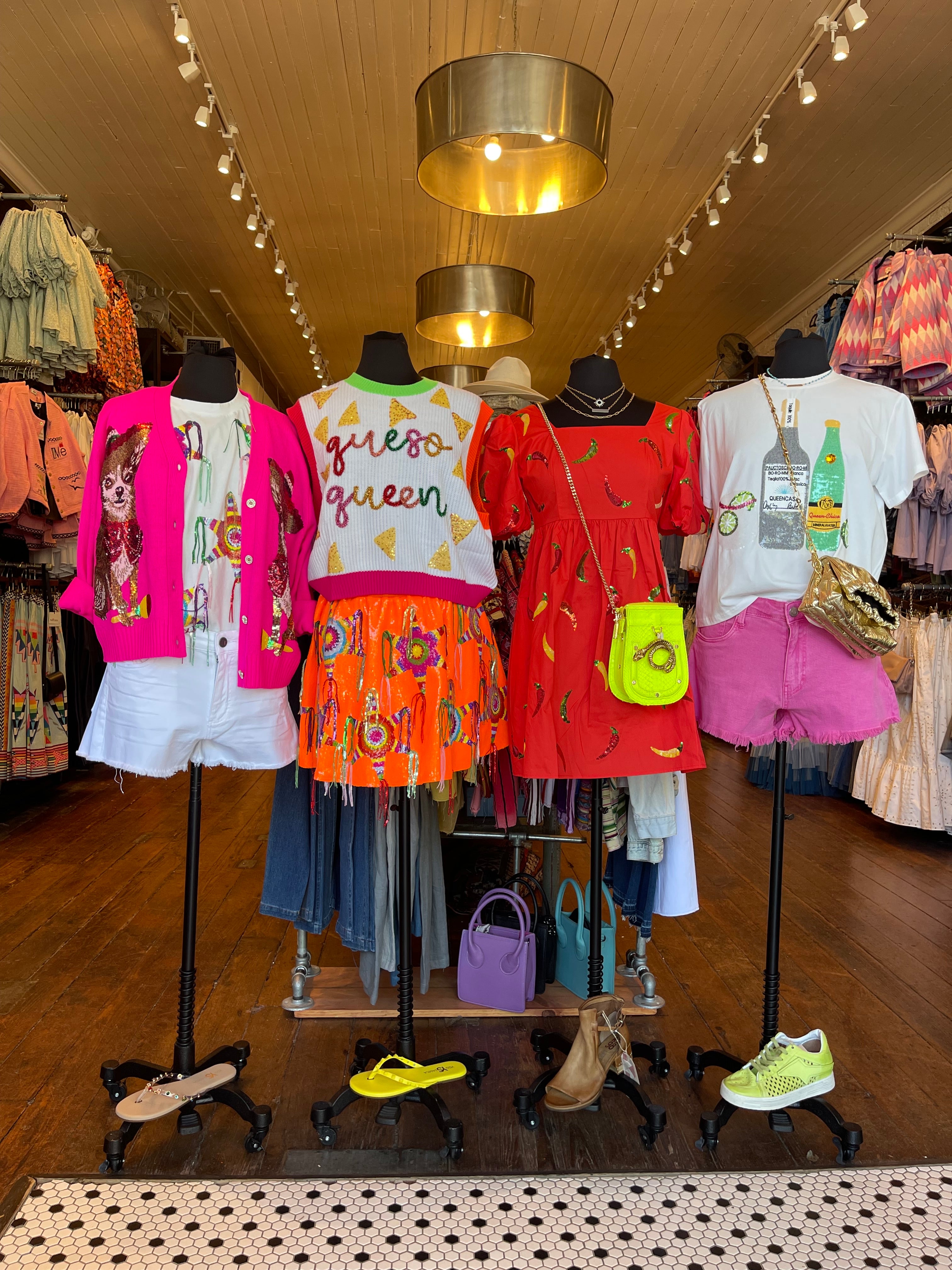 QUESO QUEEN SWEATER VEST Hinton and Hinton HER