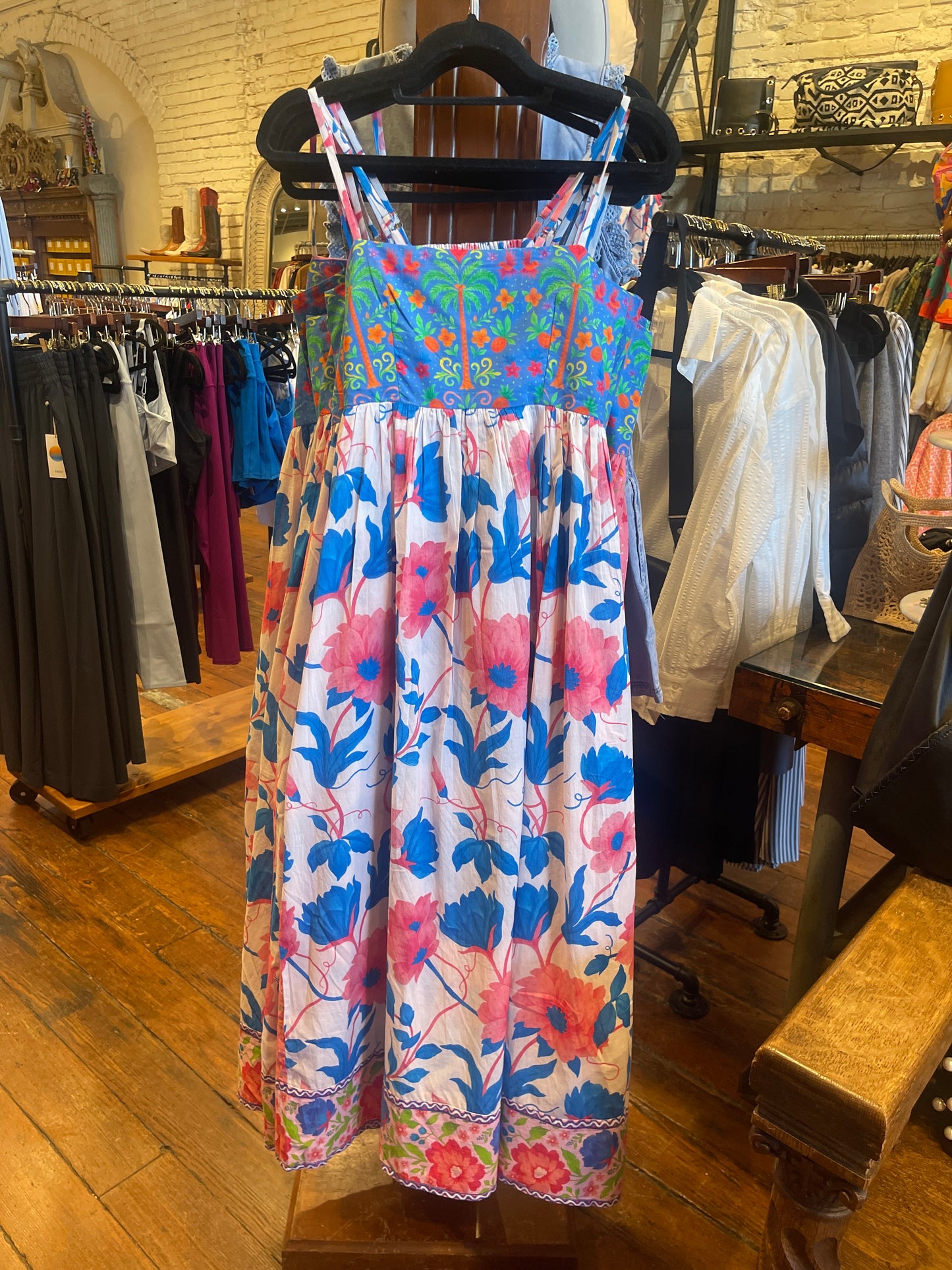 AMALFI DRESS DAHLIA