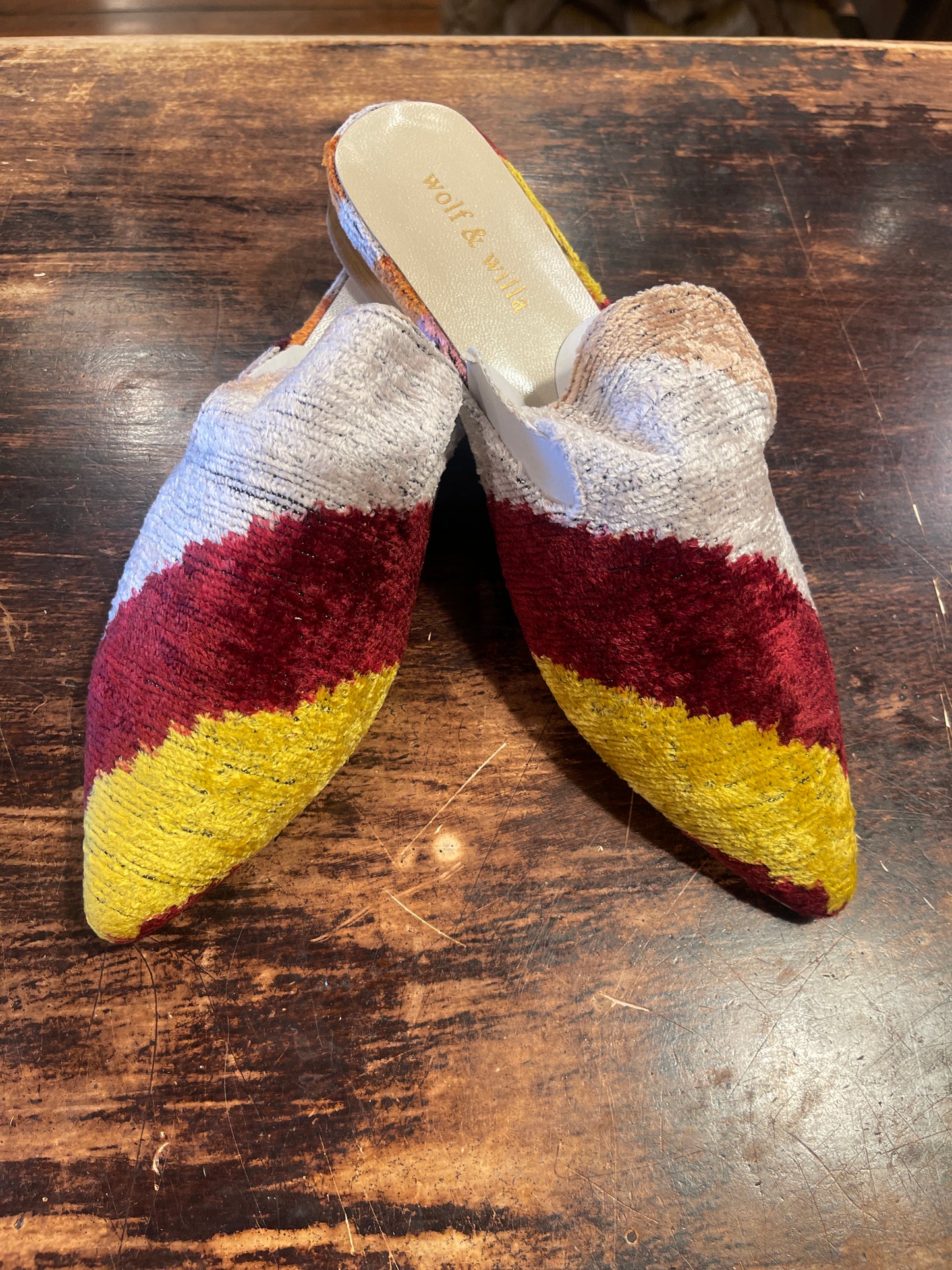 ART DECO POINTED MULE