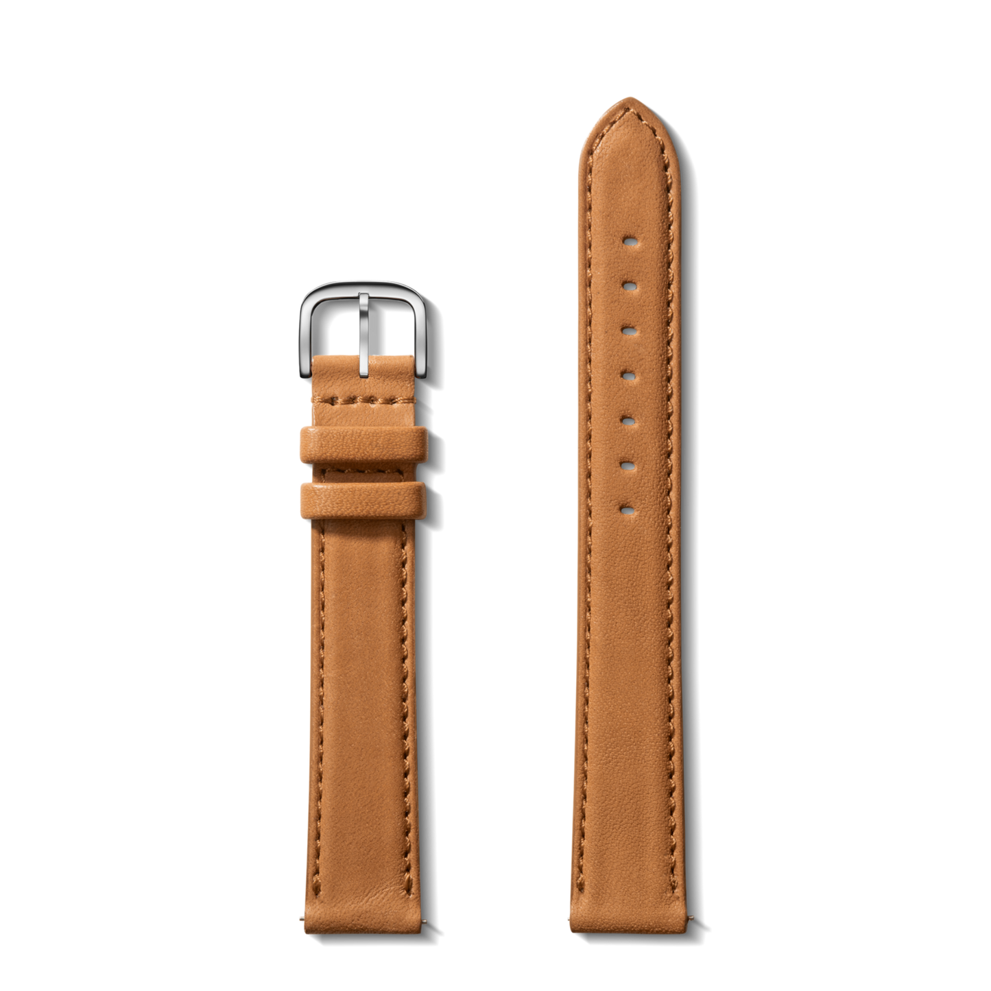 Shinola 18mm Bourbon Leather Watch Strap