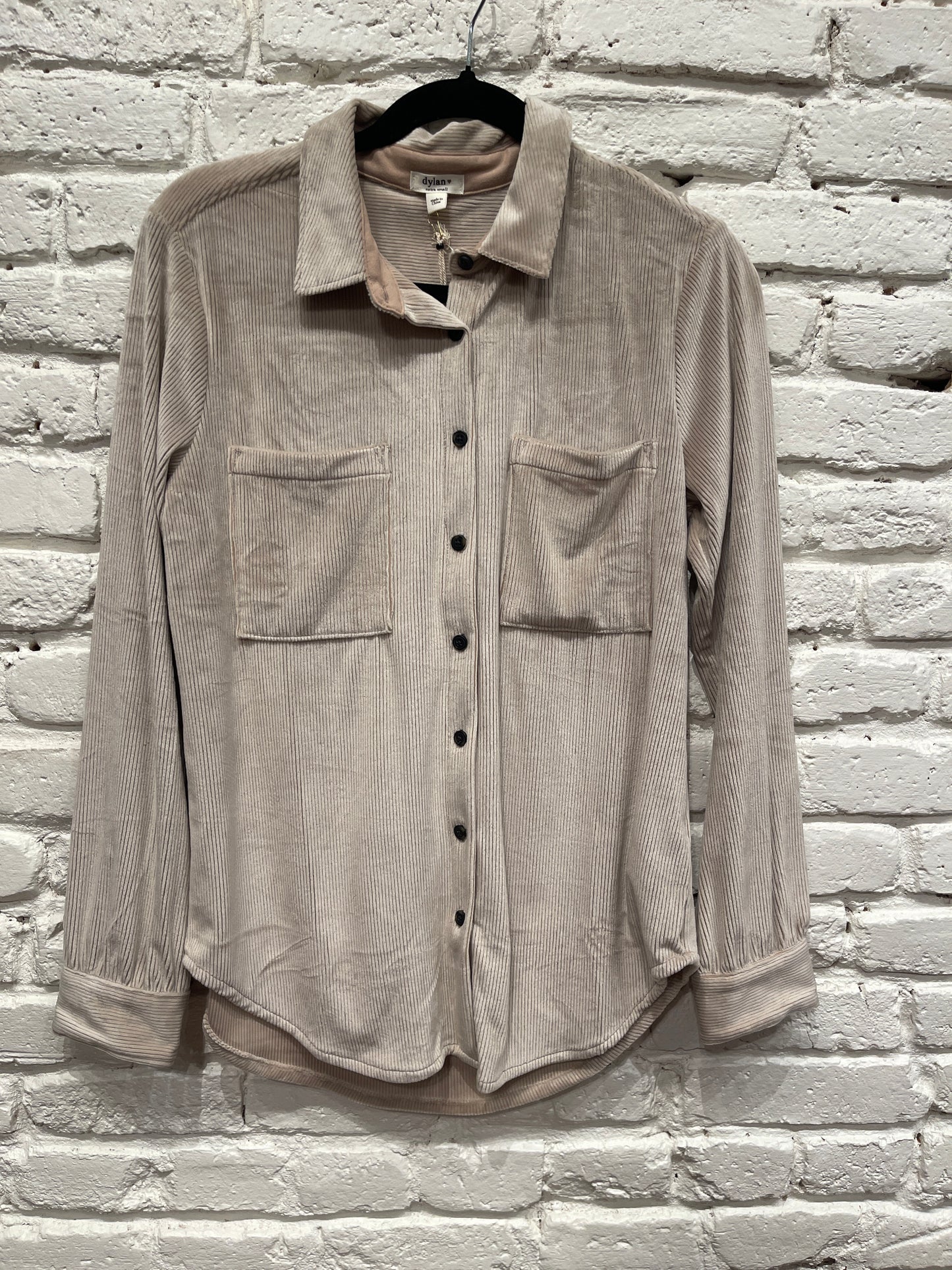MAEVE CORDUROY SHIRT NATURAL