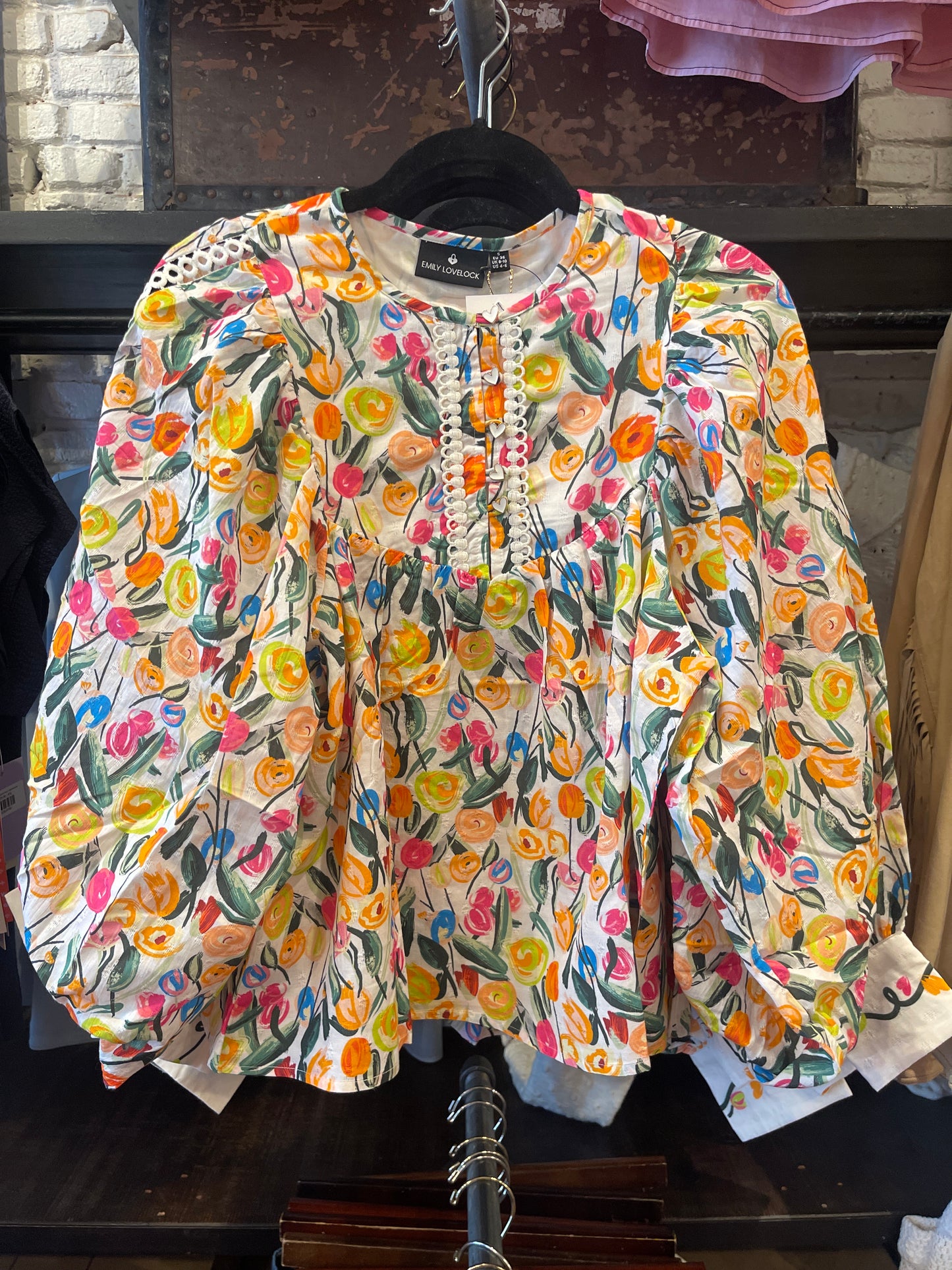 BERTHA BLOUSE IVORY
