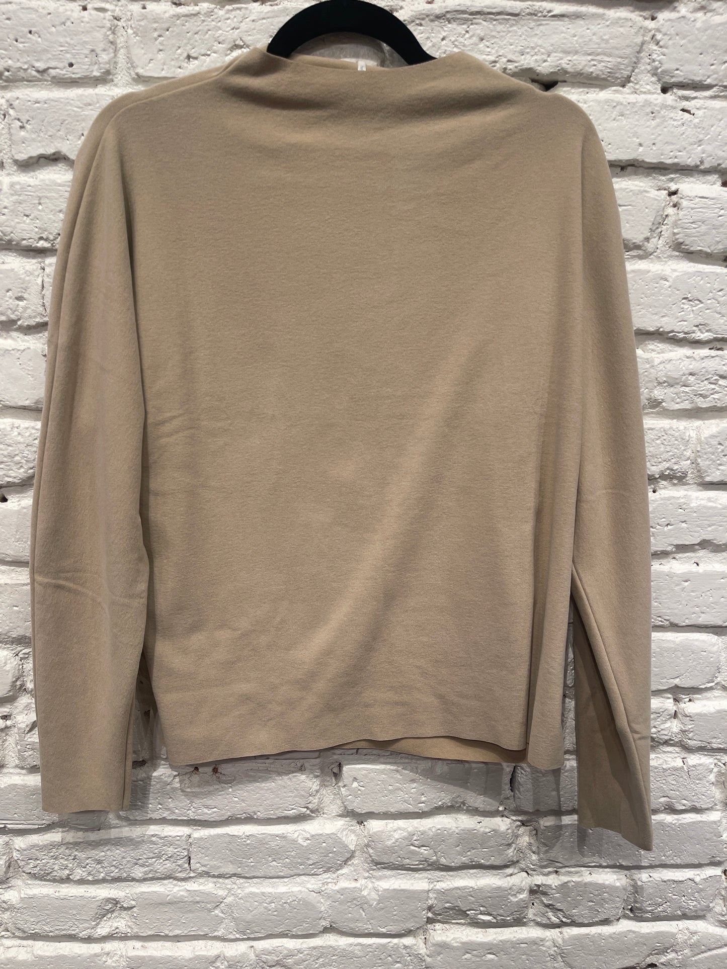 DOUBLE FACED FLEECE DOLMAN TAN