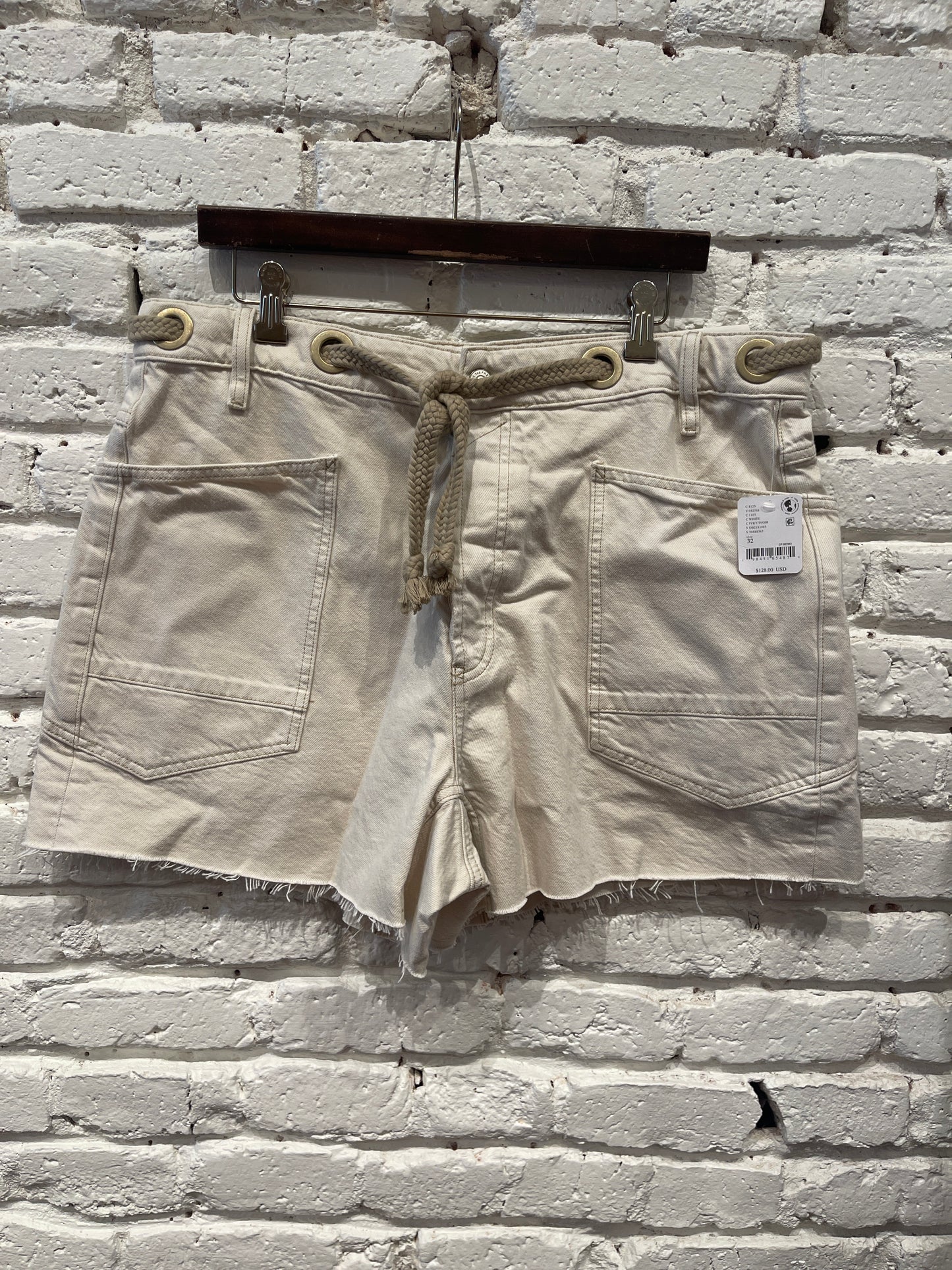 MOXIE SHORTS / WHITE