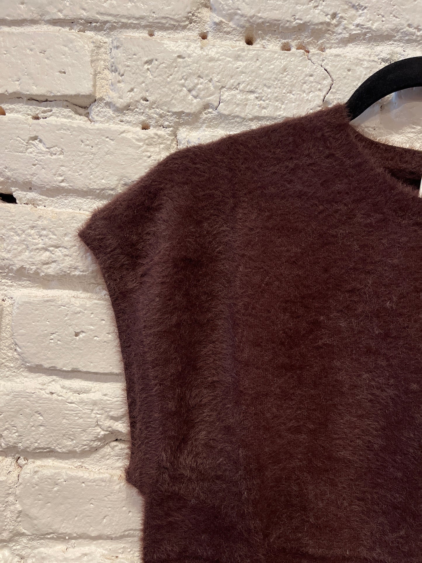 BROWN WOLF SWEATER KF5022