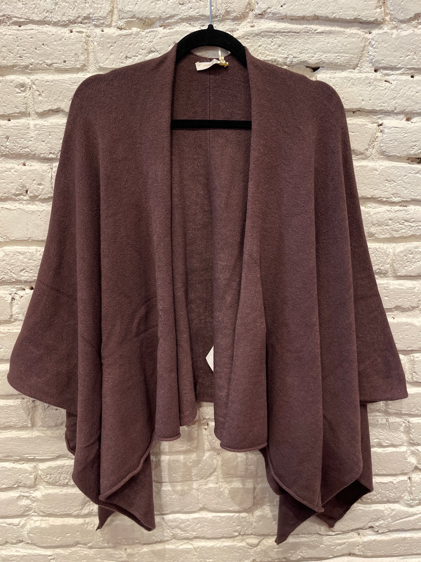 DOLMAN CARDIGAN BROWN