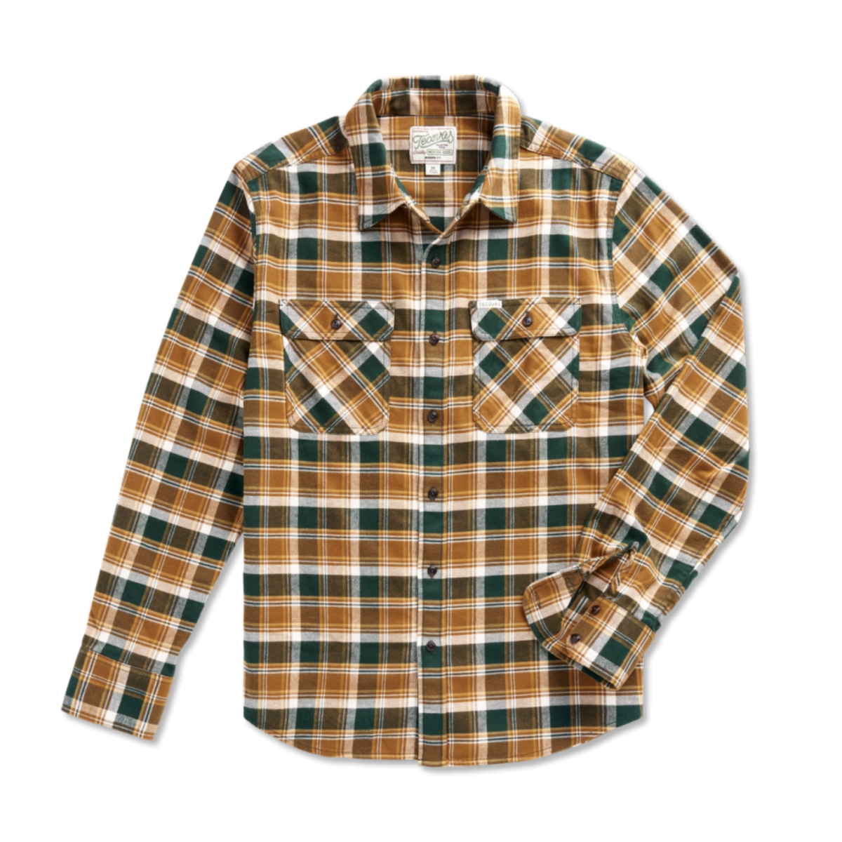 Tecovas Essential Flannel (Hunter Green)