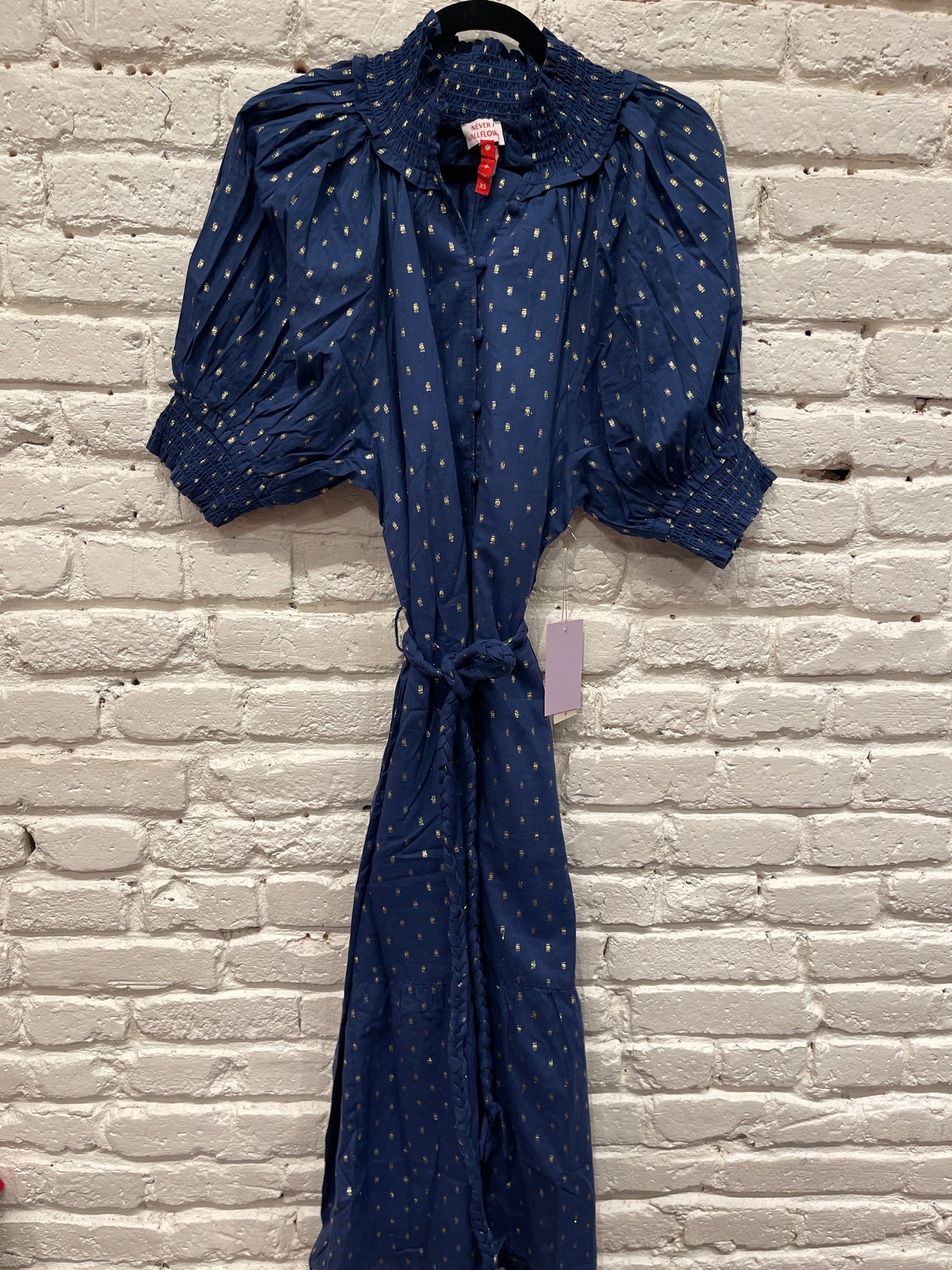 GATHER NECK DRESS TS25