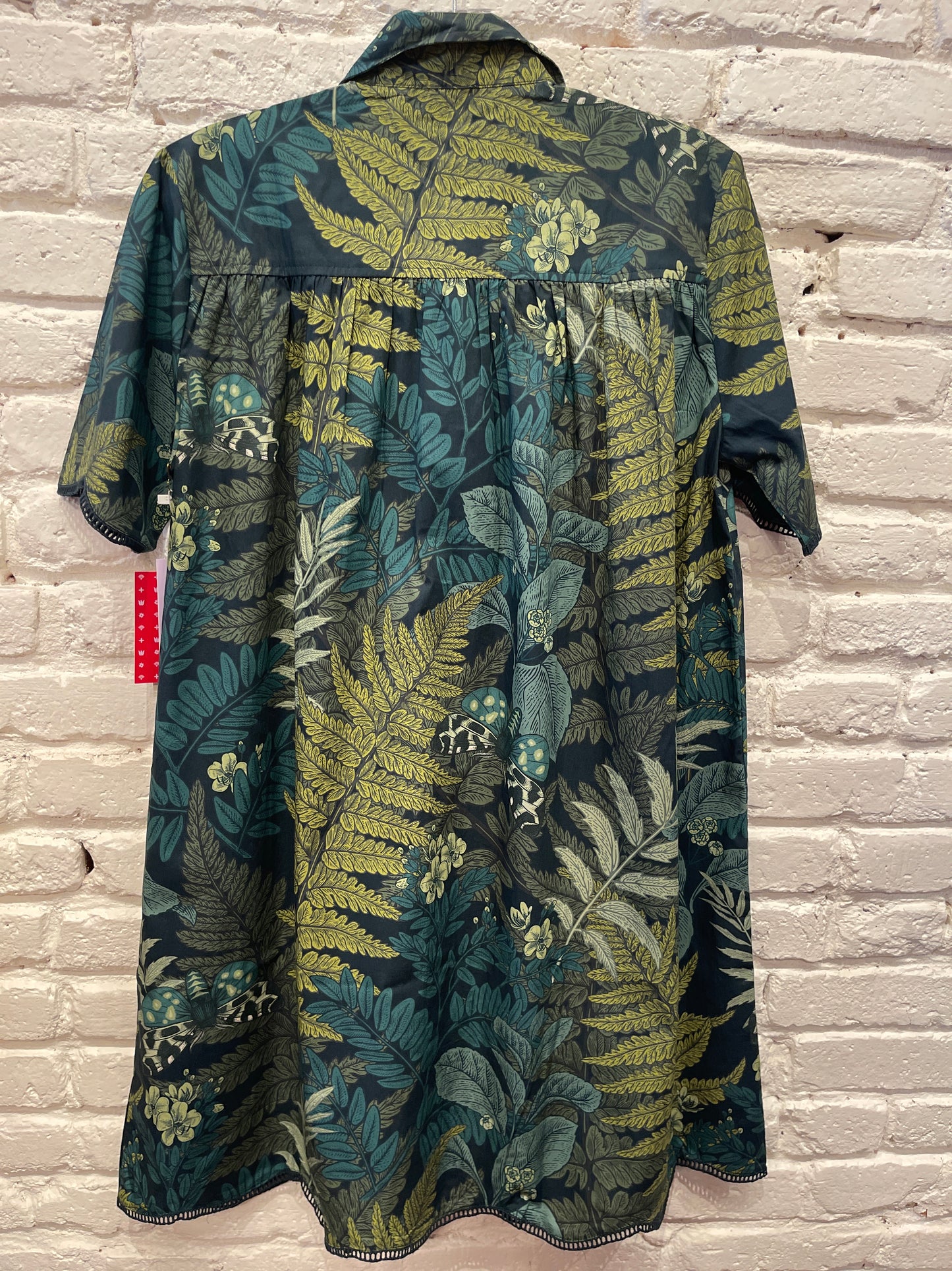 MEGAN DRESS MIDNIGHT FERN