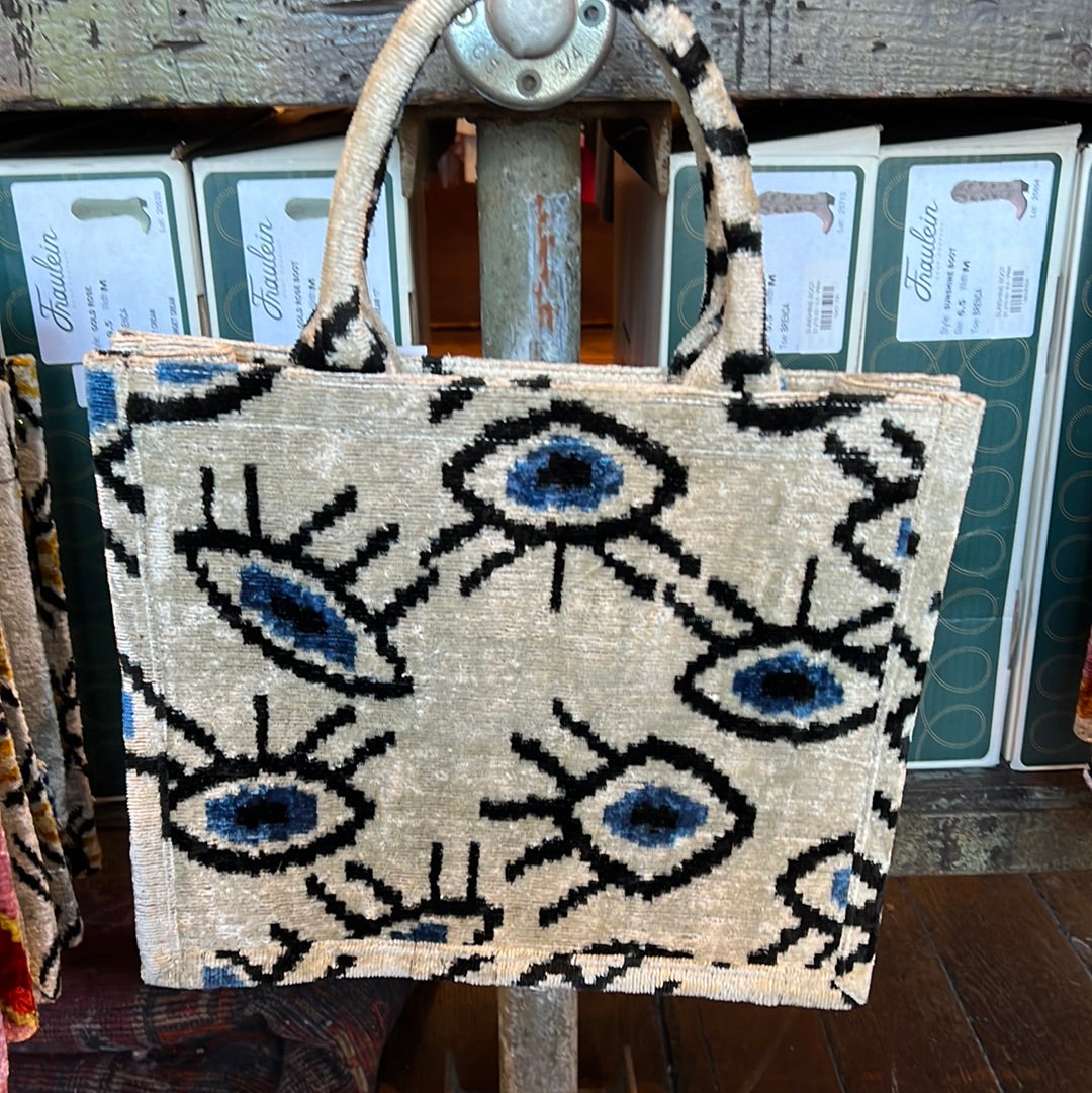 LARGE TOTE FABRIC HANDLE