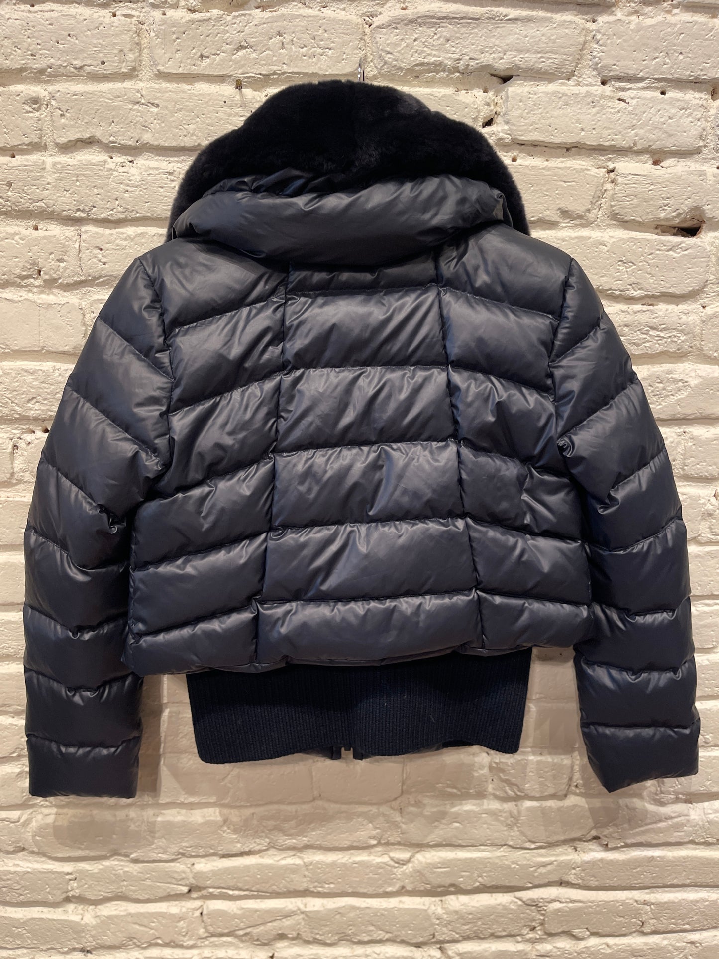 41202 GOOSE DOWN AND REX JACKET NAVY