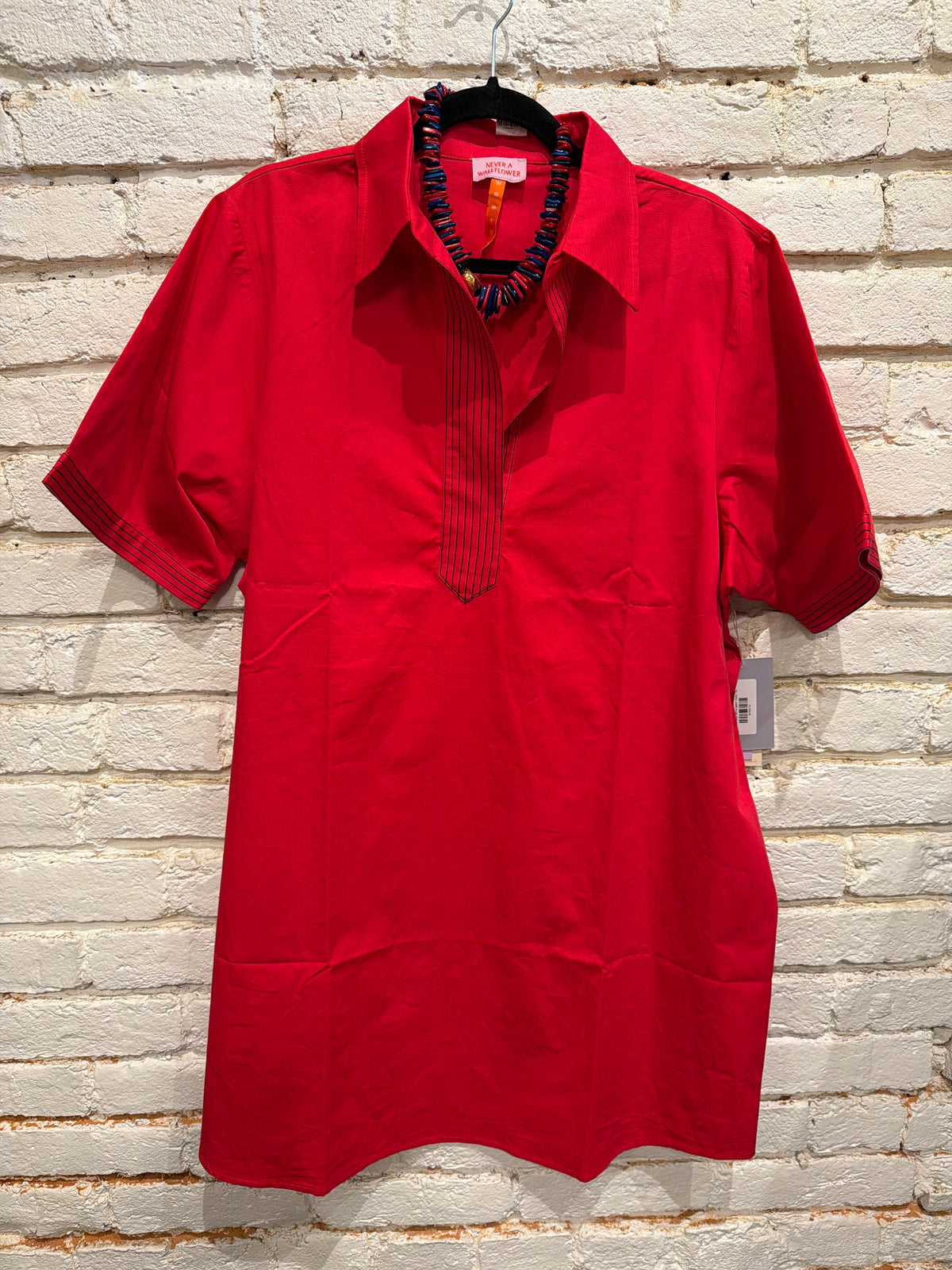 SPLIT NECK GAMEDAY DRESS