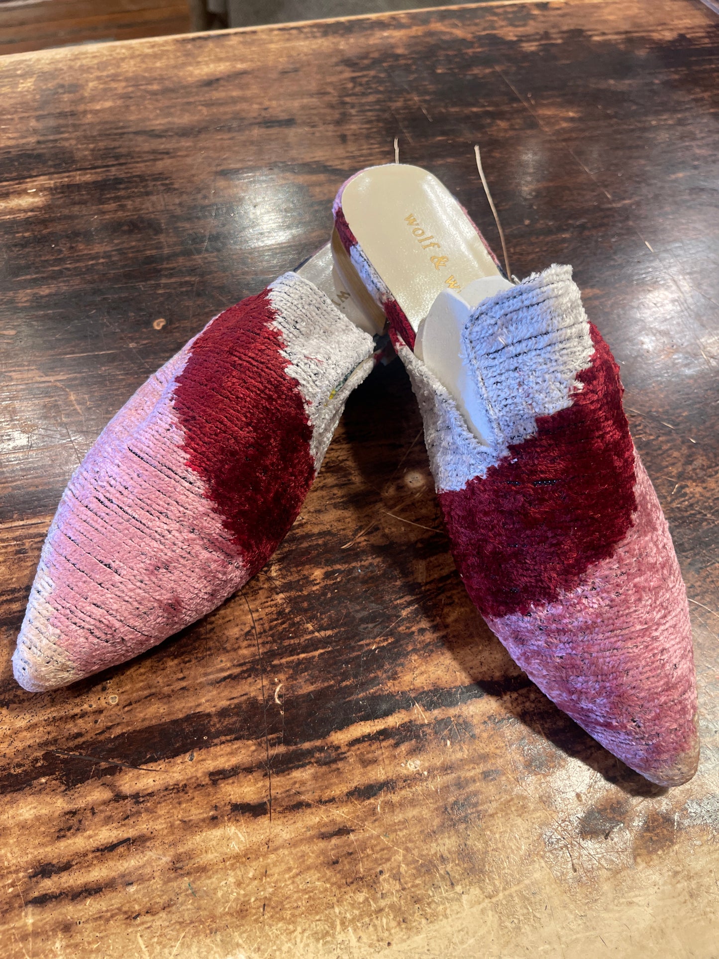 ART DECO POINTED MULE